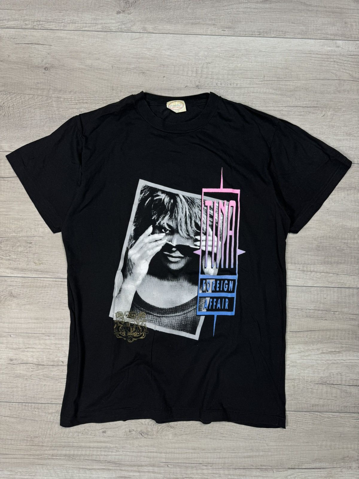 Other Vintage 1990 Tina Turner T-Shirt Foreign Affair Album Promo Size US L / EU 52-54 / 3 - 1 Thumbnail