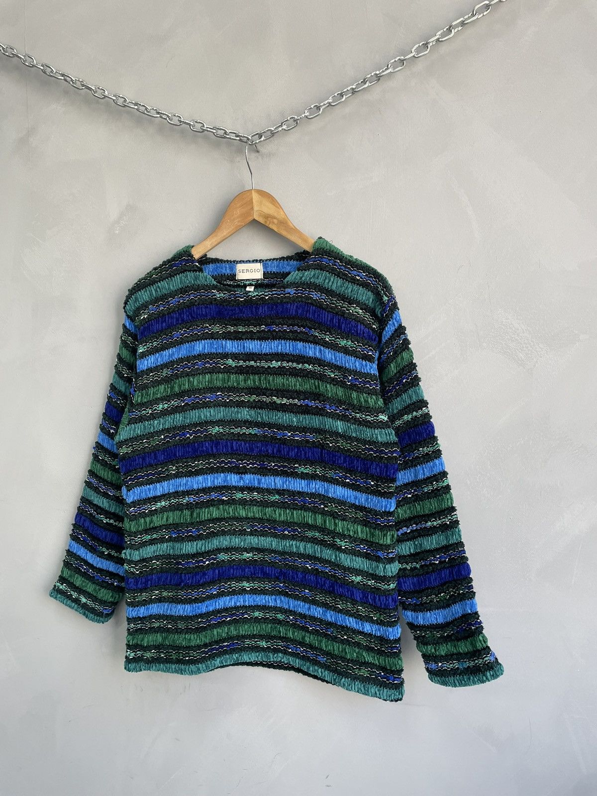 Coogi Rare coloured 3d sweater coogi style carlo colucci y2k Size US M / EU 48-50 / 2 - 2 Thumbnail