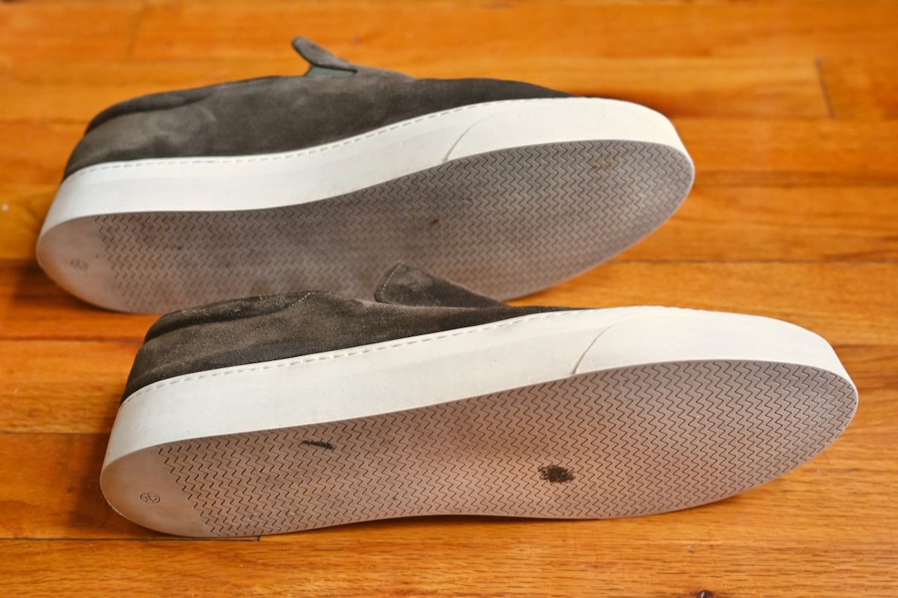 The Row Dean Suede Slip-On Sneaker Size US 12 / EU 45 - 8 Thumbnail