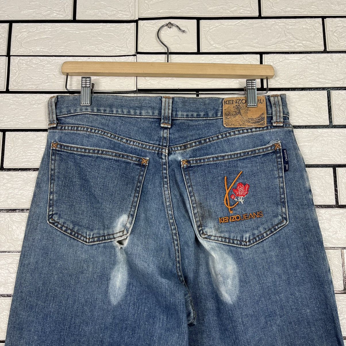 Kenzo Vintage Kenzo Jeans Workers Denim Size US 31 - 8 Thumbnail