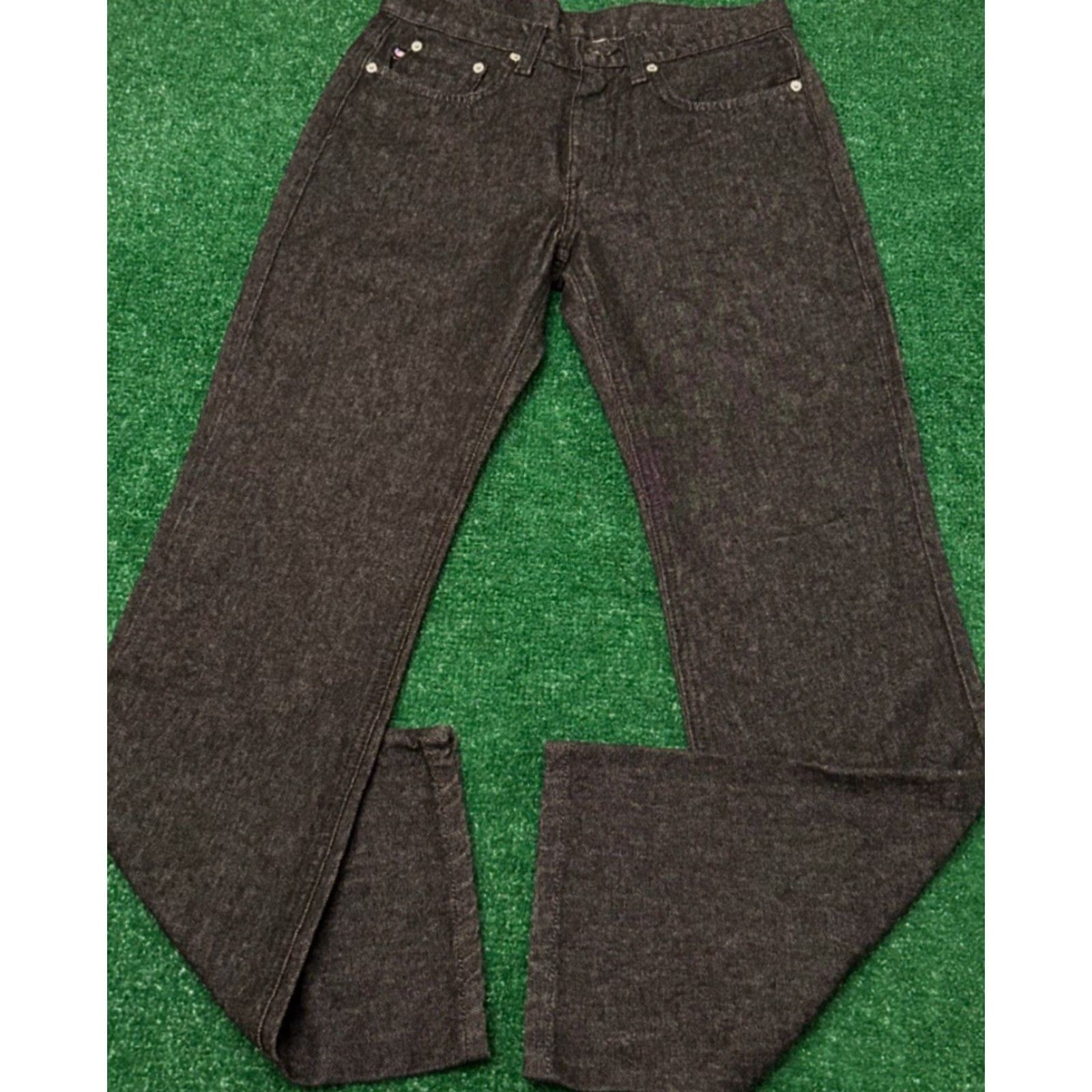 Polo Ralph Lauren VINTAGE Polo Ralph Lauren Polo Jeans Womens Size 6 Boot Cut 67 Jeans Over Dye 90s Black 31 Inseam Mens? Girls? Wait. Size 28" / US 6 / IT 42 - 3 Thumbnail