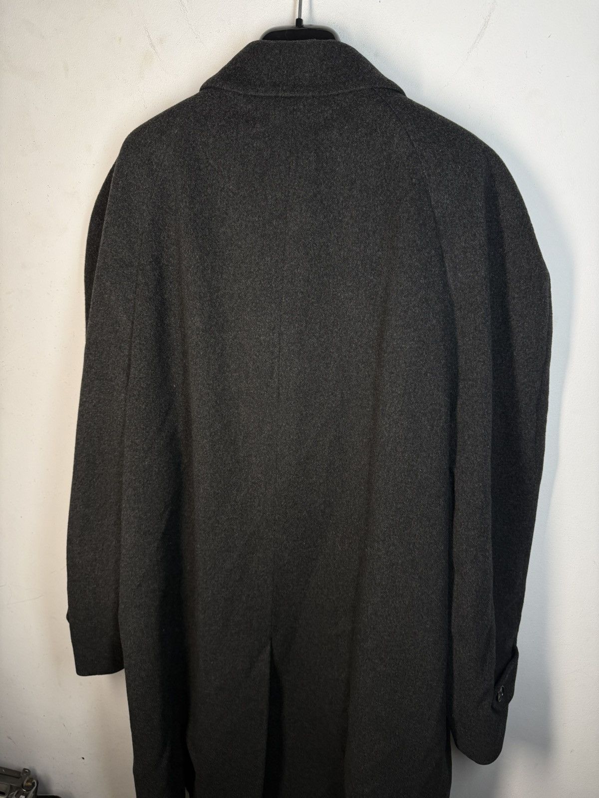 Yves Saint Laurent Loro Piana x YSL Coat Wool Grey Heavy Soft Long Italy Size US XL / EU 56 / 4 - 22 Thumbnail