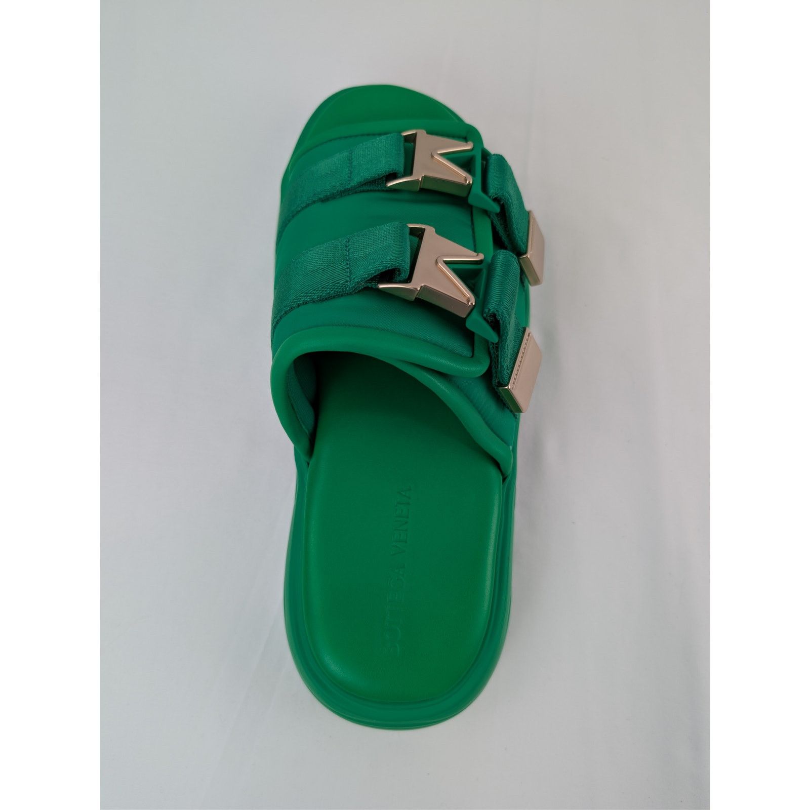 Bottega Veneta o1rshd1 Bomber Flash Sandal in Grass/Green Size US 12 / EU 45 - 16 Thumbnail