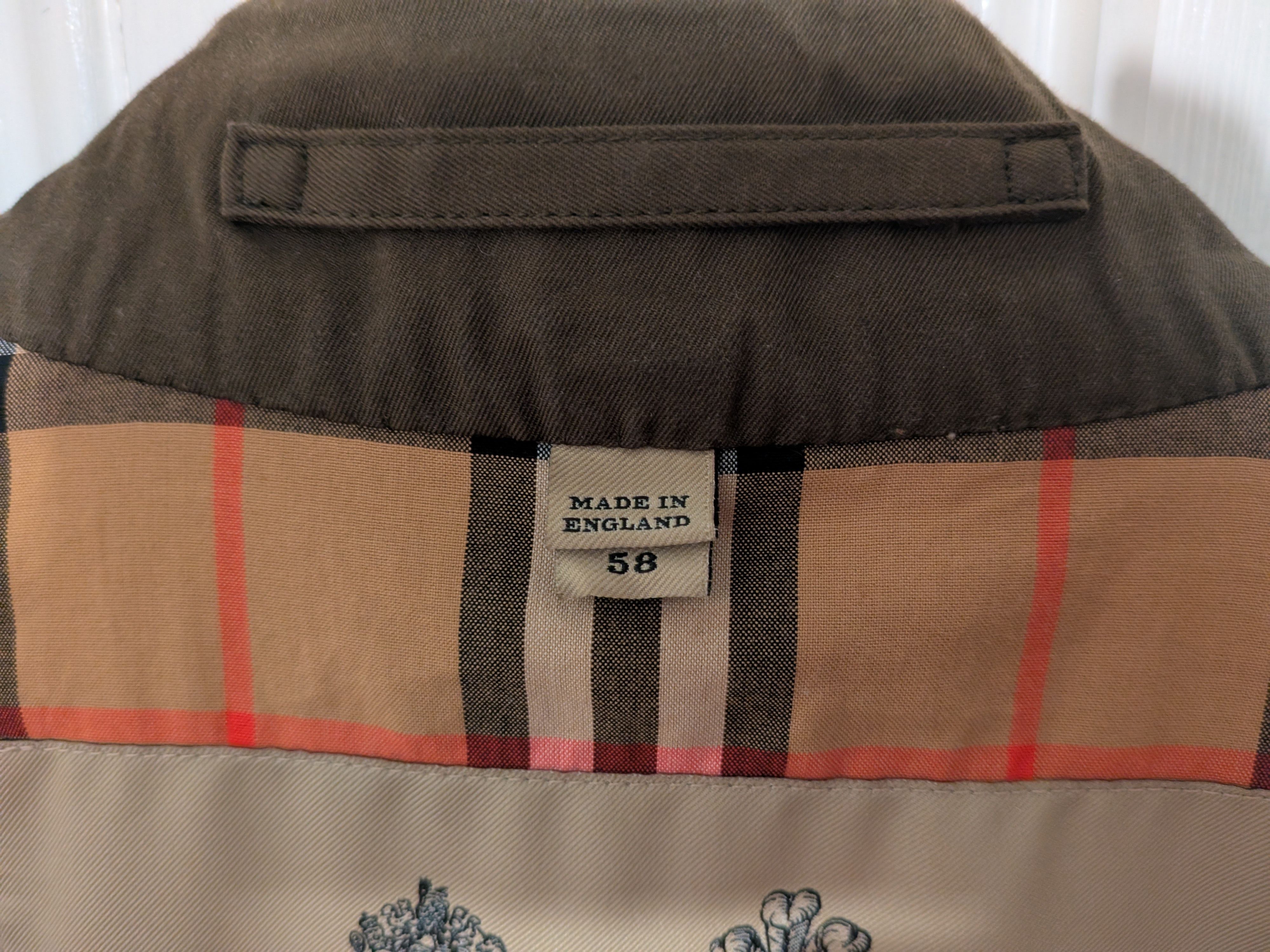 Burberry 2023 Green Burberry Westminster Trench Coat Size US XXL / EU 58 / 5 - 6 Thumbnail