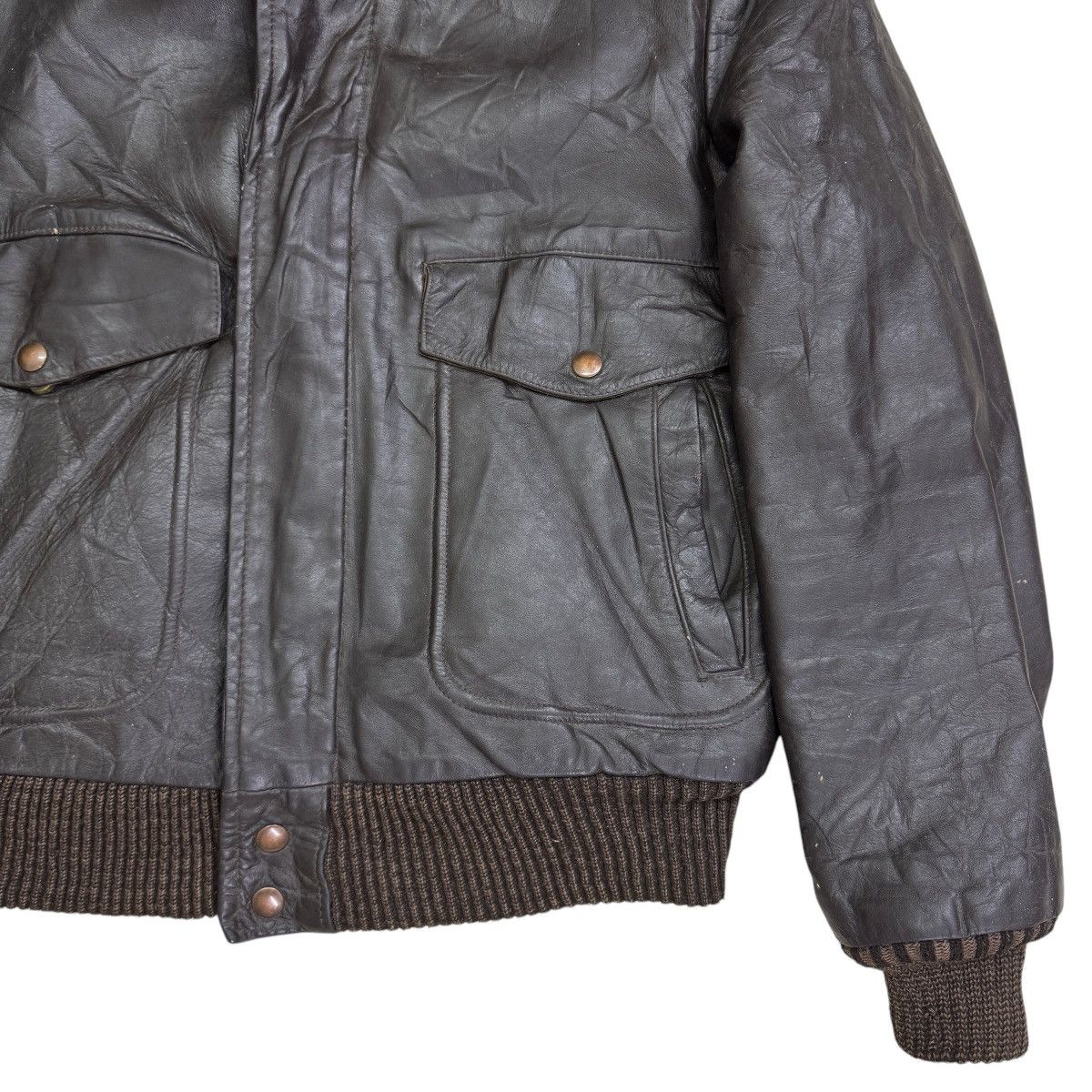 Vintage × William Barry 🔥 60s-70s VTG WILLIAM BARRY G-1 AVIATOR FLIGHT JACKET Size US S / EU 44-46 / 1 - 7 Thumbnail