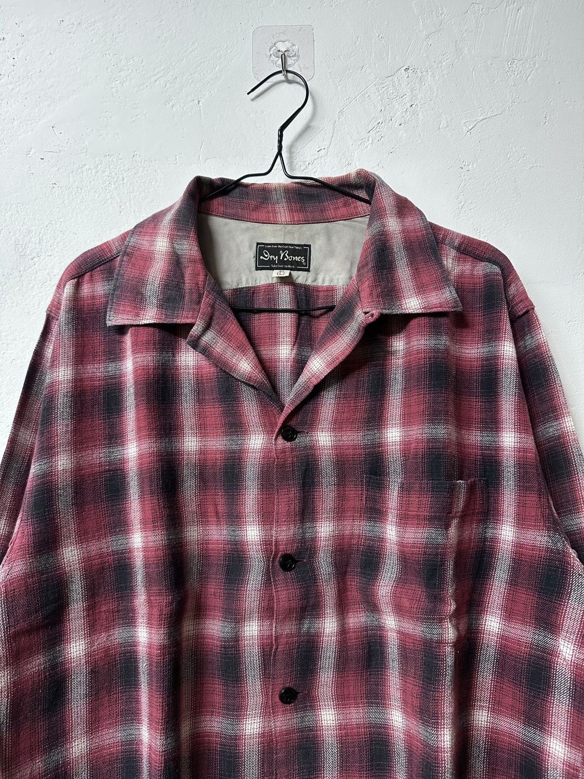 Dry Bones Vintage Dry Bones Plaid Flanel Shirt Size US L / EU 52-54 / 3 - 3 Thumbnail