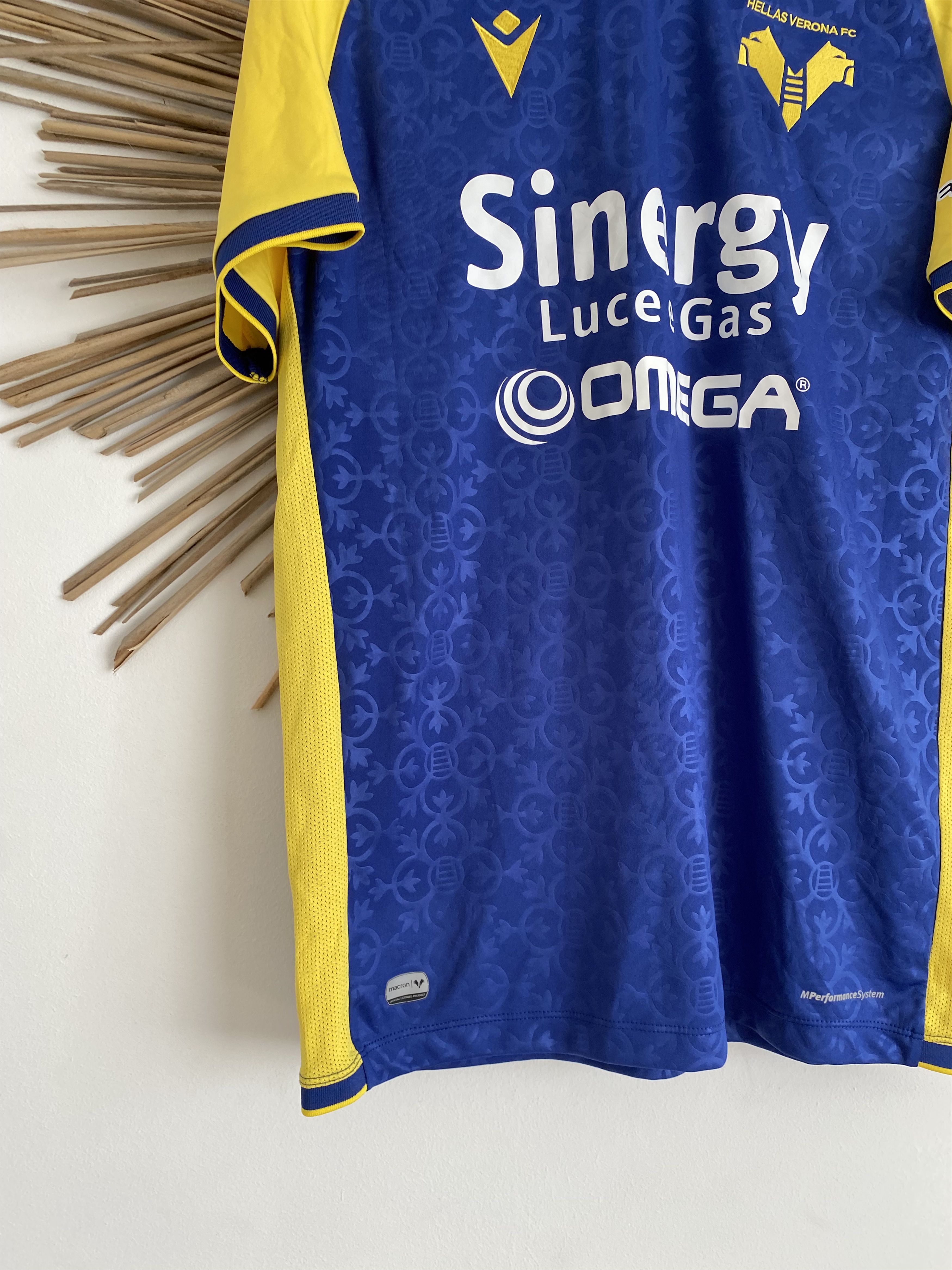 Macron Hellas Verona fc 2021 #14 ilic macron home soccer jersey Size US L / EU 52-54 / 3 - 4 Thumbnail