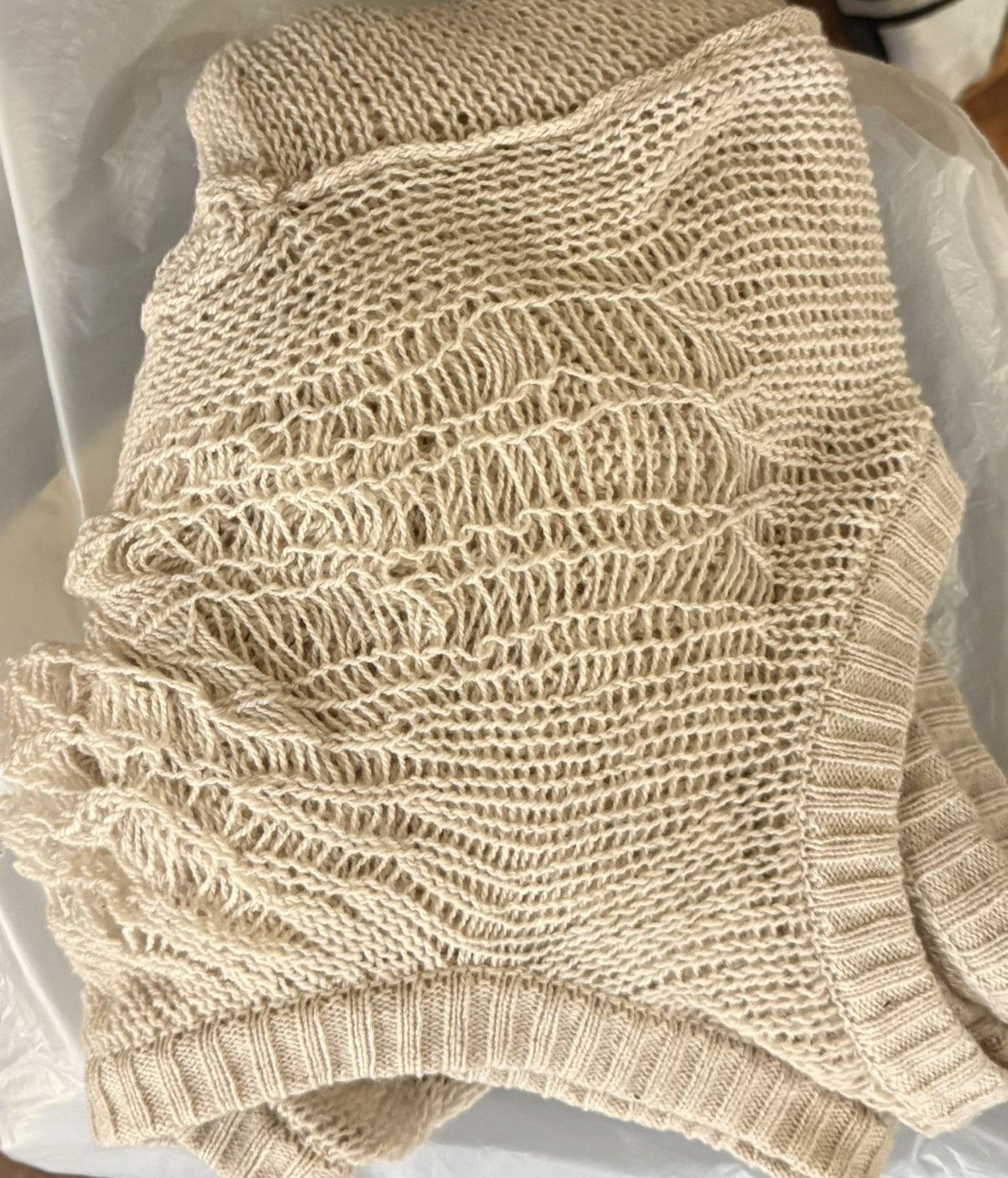 Rick Owens Knet Banana Net 21 Natural Size US L / EU 52-54 / 3 - 8 Thumbnail