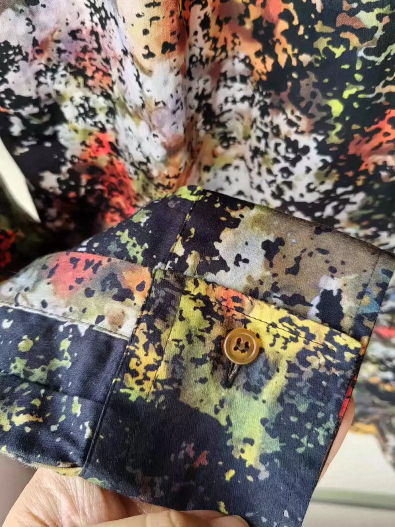 Vivienne Westwood Vivienne Westwood Men's shirt with floral print Size M / US 6-8 / IT 42-44 - 4 Thumbnail