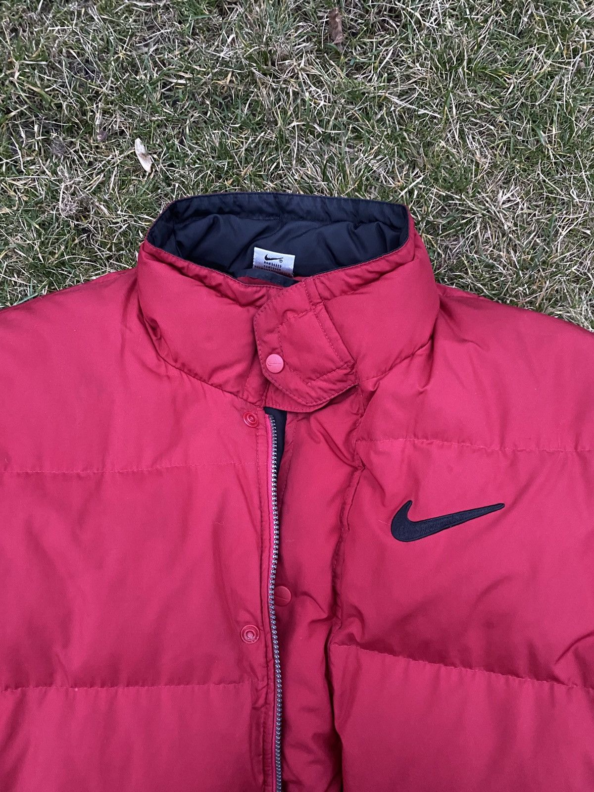 Nike × Vintage Very Rare 90s Nike Vintage Nylon Puffer Jakcet Size US L / EU 52-54 / 3 - 6 Thumbnail