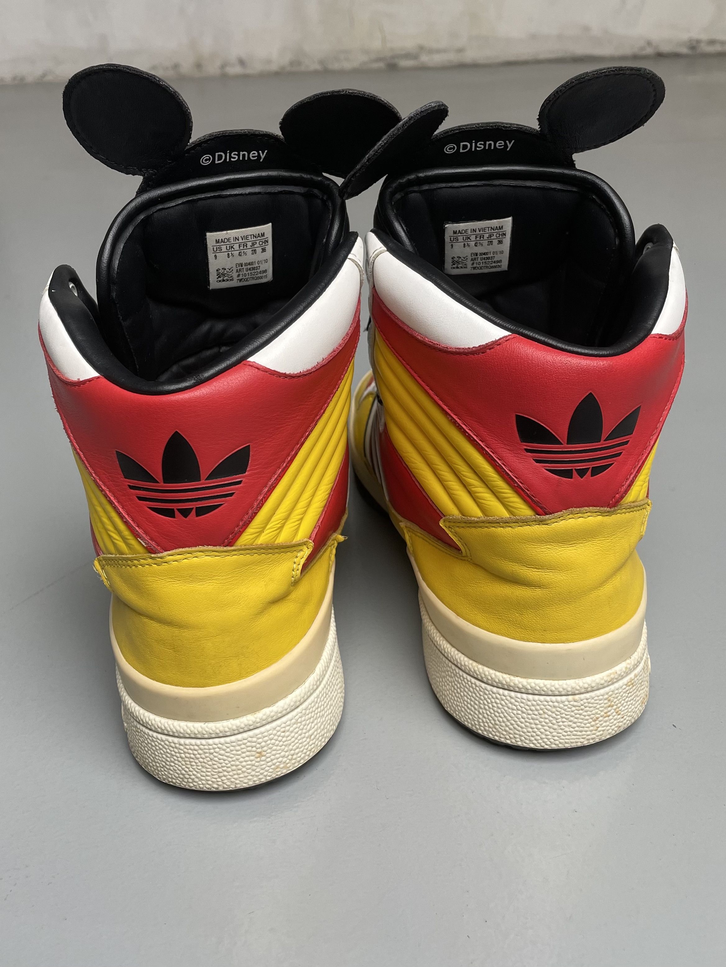 Adidas × Jeremy Scott adidas Originals by Jeremy Scott S/S 2010 JS Mickey Hi Size US 9 / EU 42 - 5 Thumbnail