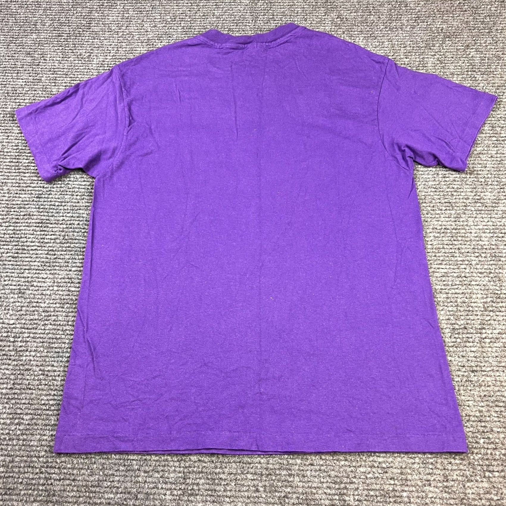 Hanes VINTAGE Pueblo Bonito Los Cabos Mexico Single Stitch Hanes T Shirt Mens Adult Large Purple 90s Graphic Crew Neck Short Sleeve Mexico Resort Size US L / EU 52-54 / 3 - 3 Thumbnail