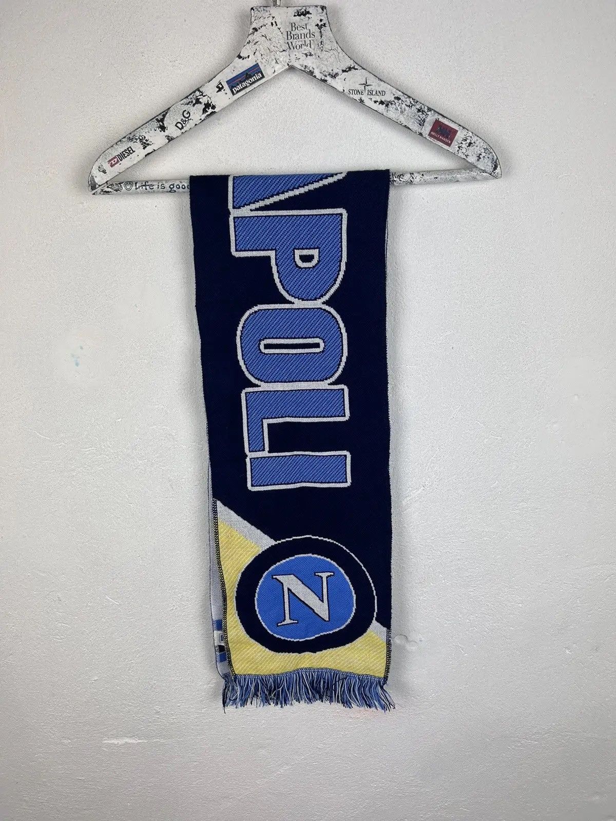 Other Vintage SSC Napoli Fanwear Scarf Size ONE SIZE - 2 Thumbnail