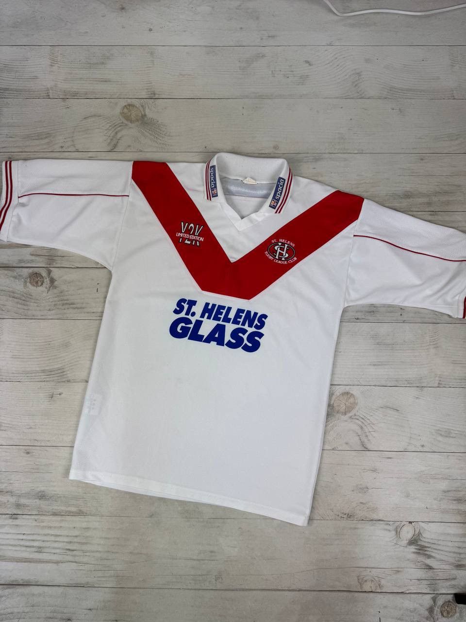 Vintage Vintage St Helens 2000 2001 Home Rugby Shirt Jersey Size US M / EU 48-50 / 2 - 1 Thumbnail