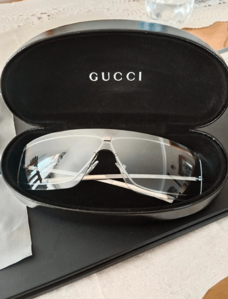 Gucci Gucci Sunglasses 1710/S Mask Logo Shield Sport Vintage Size ONE SIZE - 1 Thumbnail