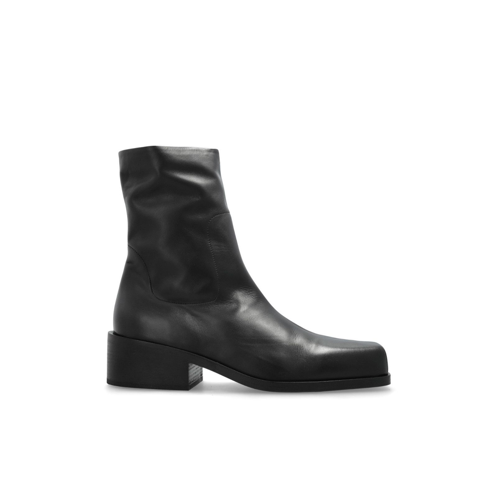 MARSELL Black Leather Ankle Boots New & Authentic (Men's siz