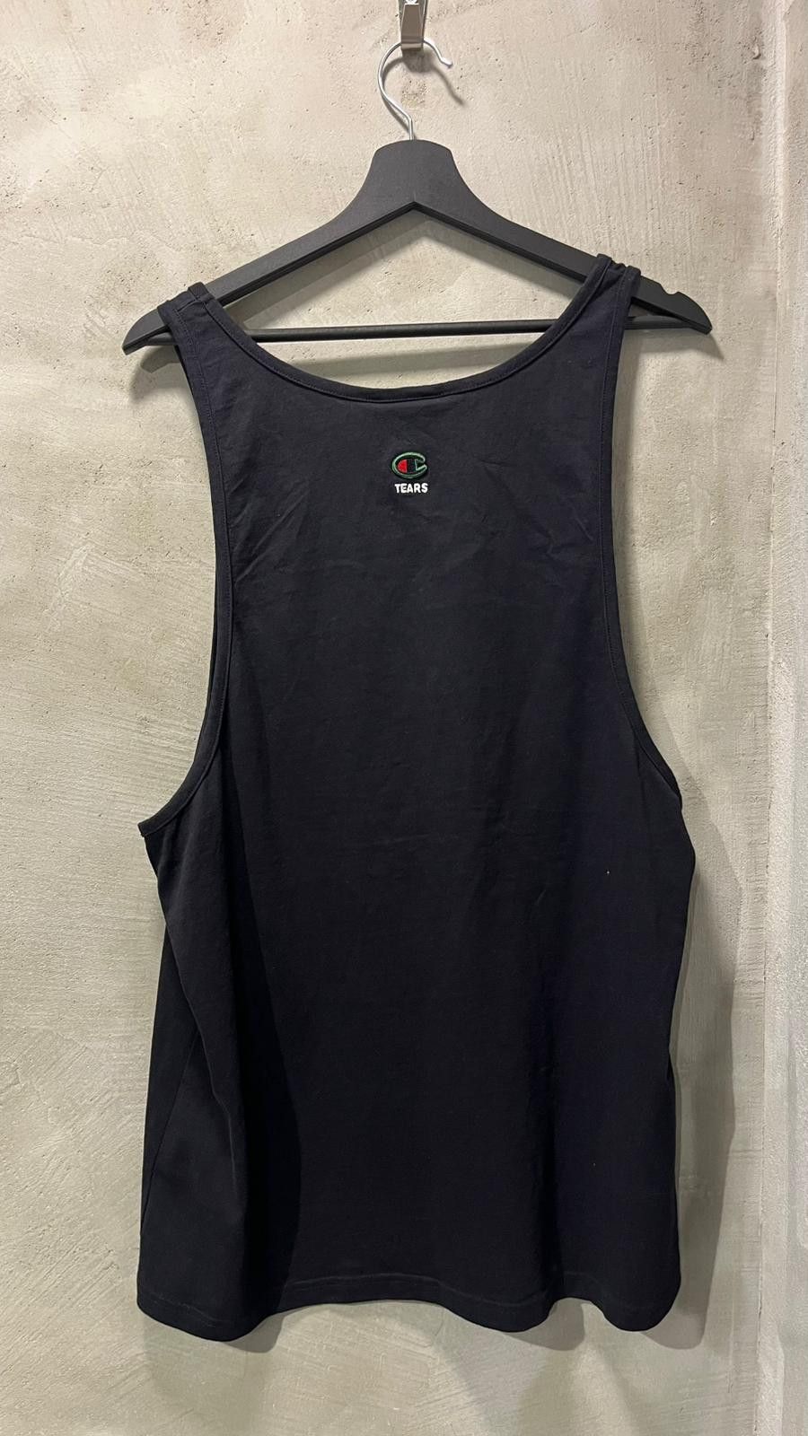 Champion × DENIM TEARS Champion x Denim Tears BlackTank Top Size US M / EU 48-50 / 2 - 2 Thumbnail