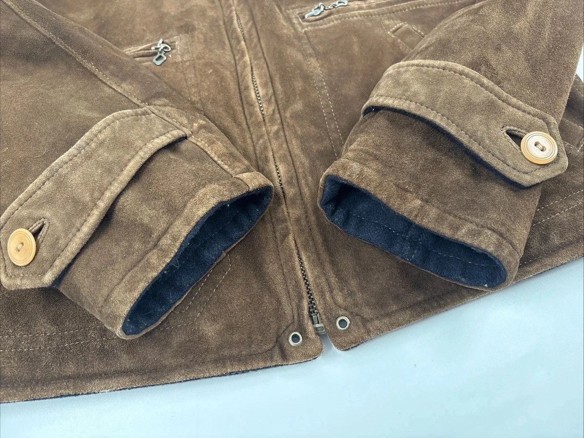 Polo Ralph Lauren Vtg Polo Ralph Lauren leather/wool REVERSIBLE jacket SMALL Size US S / EU 44-46 / 1 - 17 Thumbnail