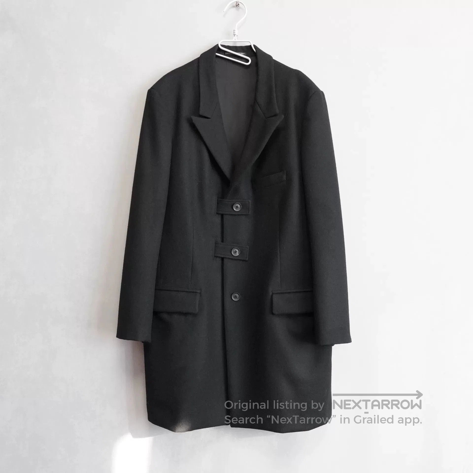 Yohji Yamamoto yohji yamamoto flannel long jacket. Size US M / EU 48-50 / 2 - 1 Thumbnail