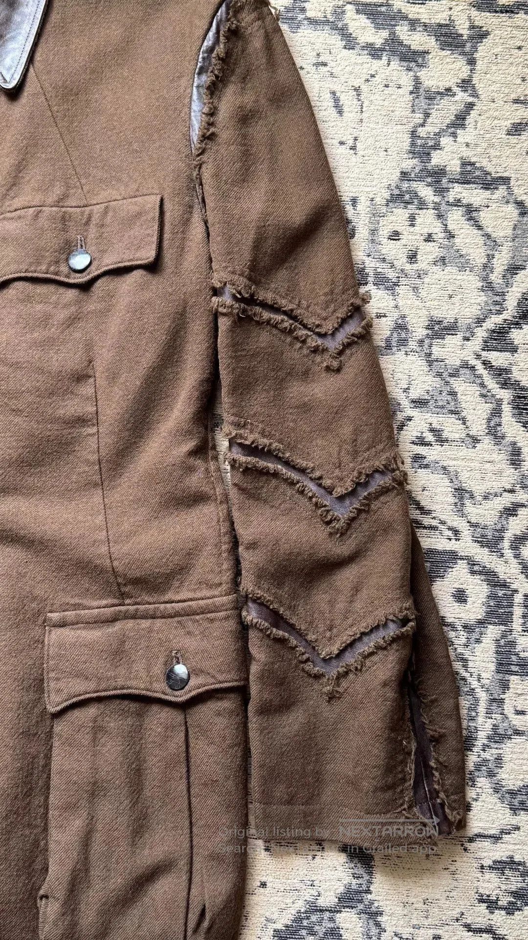 Yohji Yamamoto Yohji Yamamoto 03AW Patchwork Safari Jacket. Size US M / EU 48-50 / 2 - 2 Thumbnail