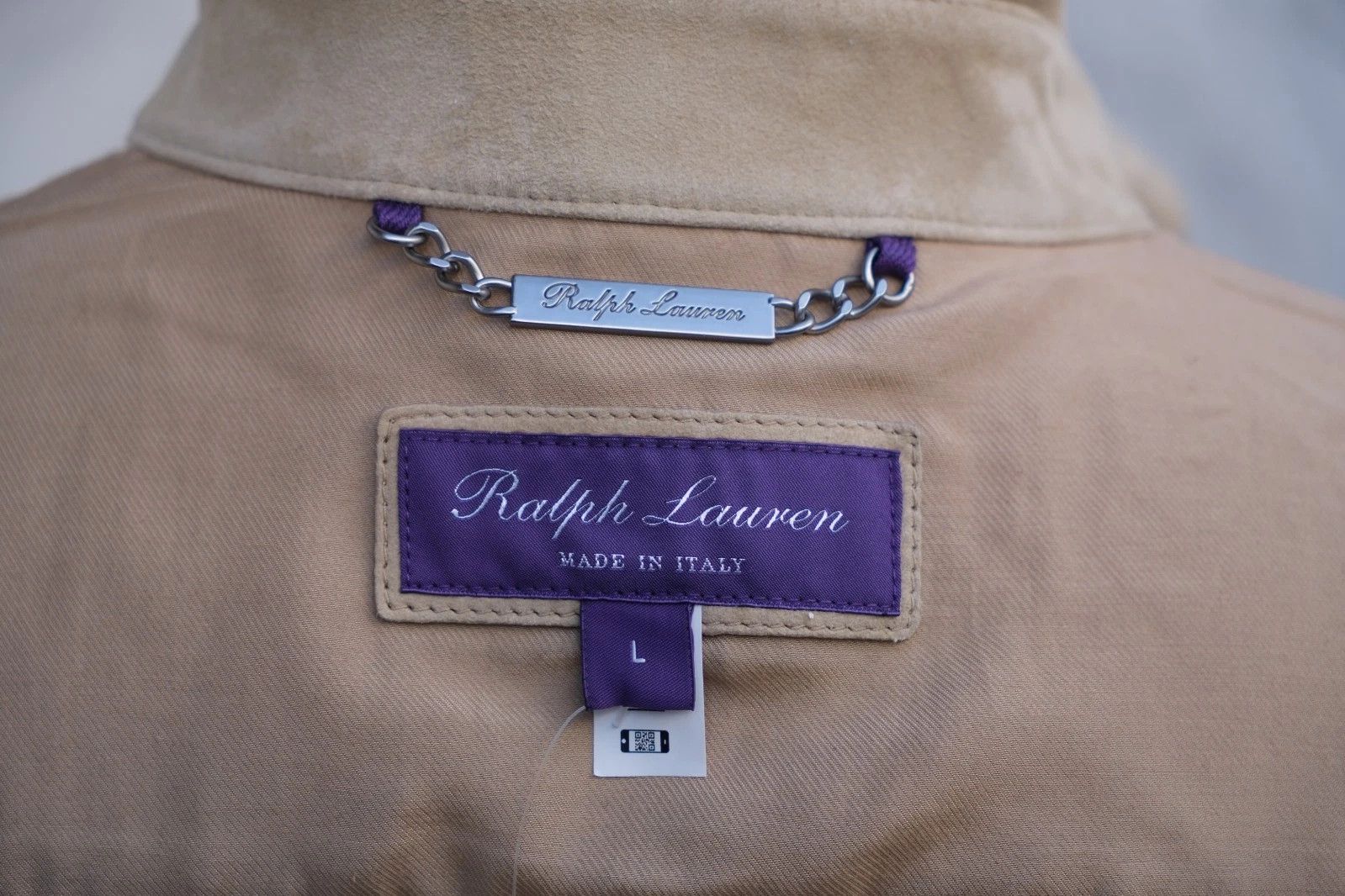 Ralph Lauren Purple Label NEW Ralph Lauren Purple Label Jacket Suede Leather Large Size US L / EU 52-54 / 3 - 4 Thumbnail