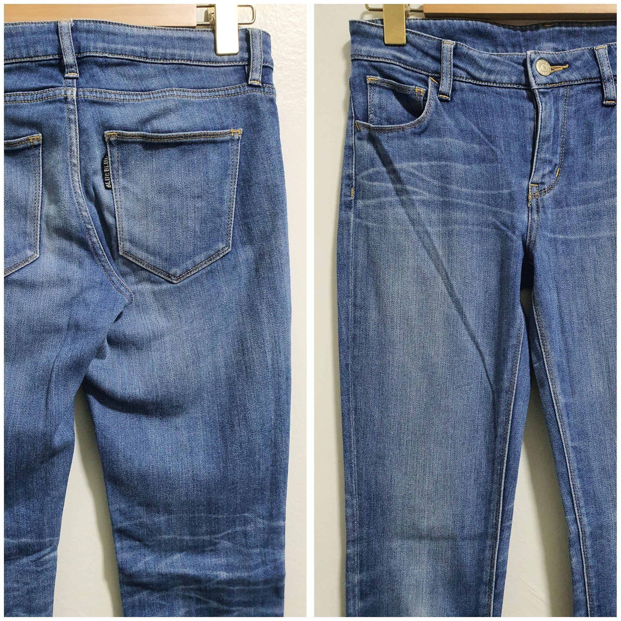 Blue Blue Japan × Japanese Brand BLUE BLUE 28”/39” STRETCHABLE GIRL JEANS Size 28" / US 6 / IT 42 - 3 Thumbnail