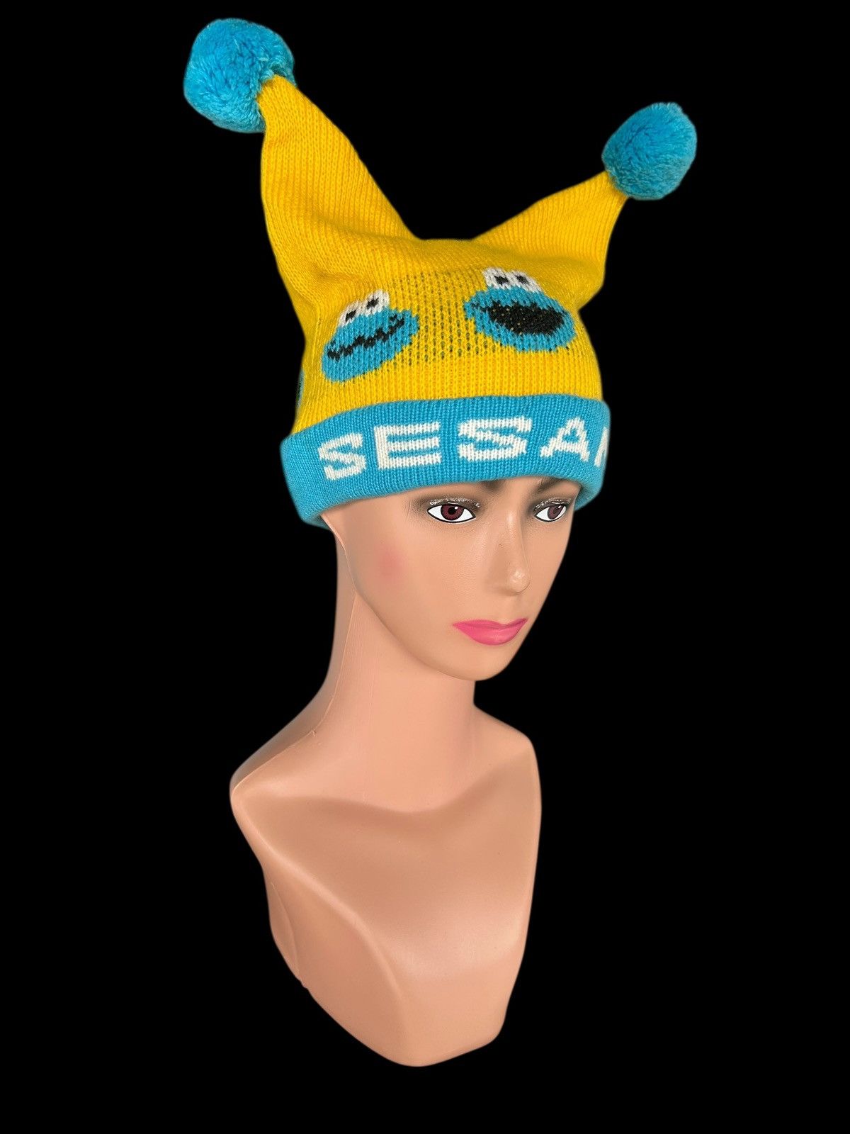 Kapital Vintage Sesame Street Horn Devil Beanie Hats Size ONE SIZE - 2 Thumbnail