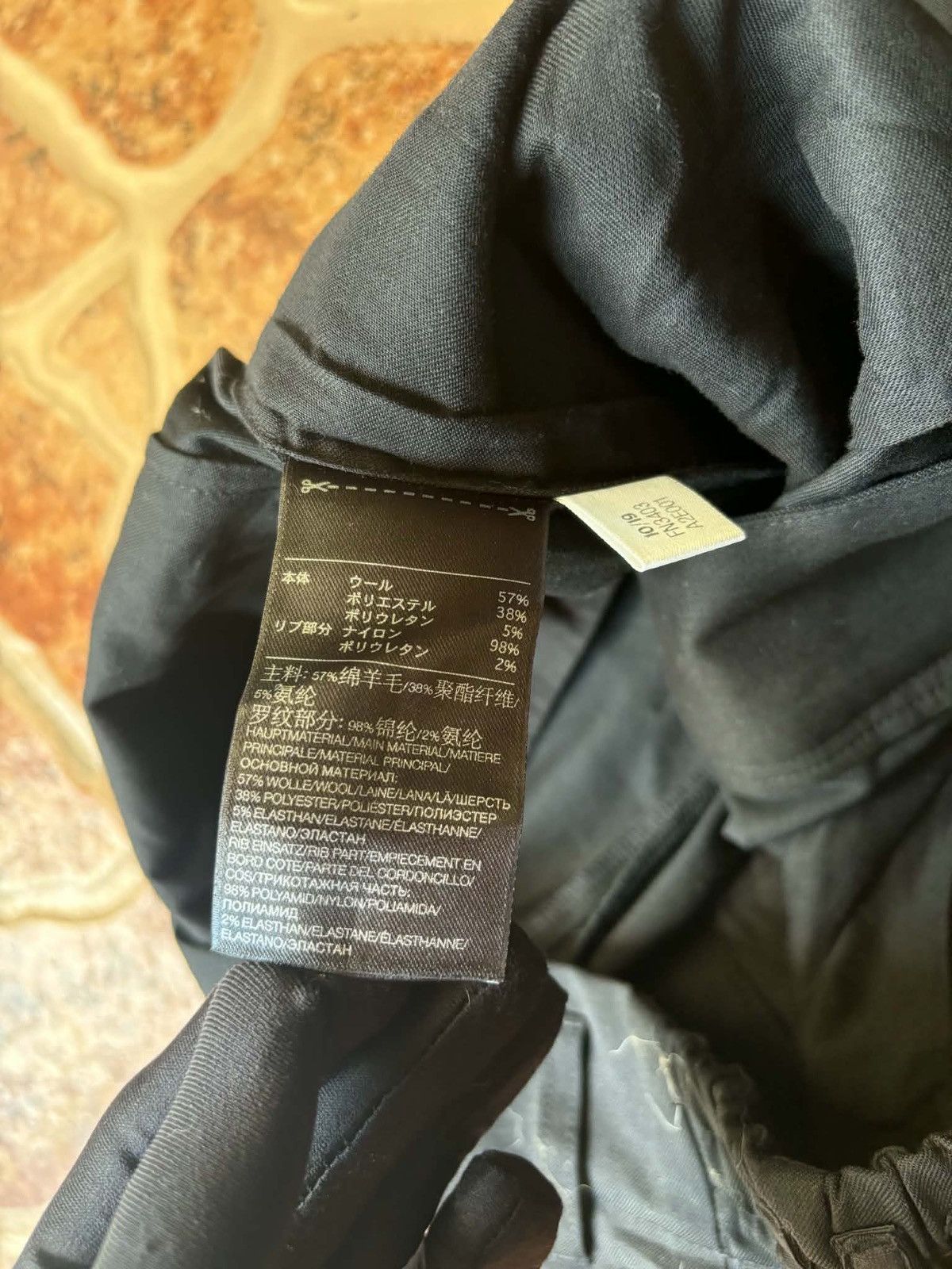 Y-3 Y3 Yohji Yamamoto Classic Refined Wool Stretch Cuffed Pants Size US 30 / EU 46 - 15 Thumbnail
