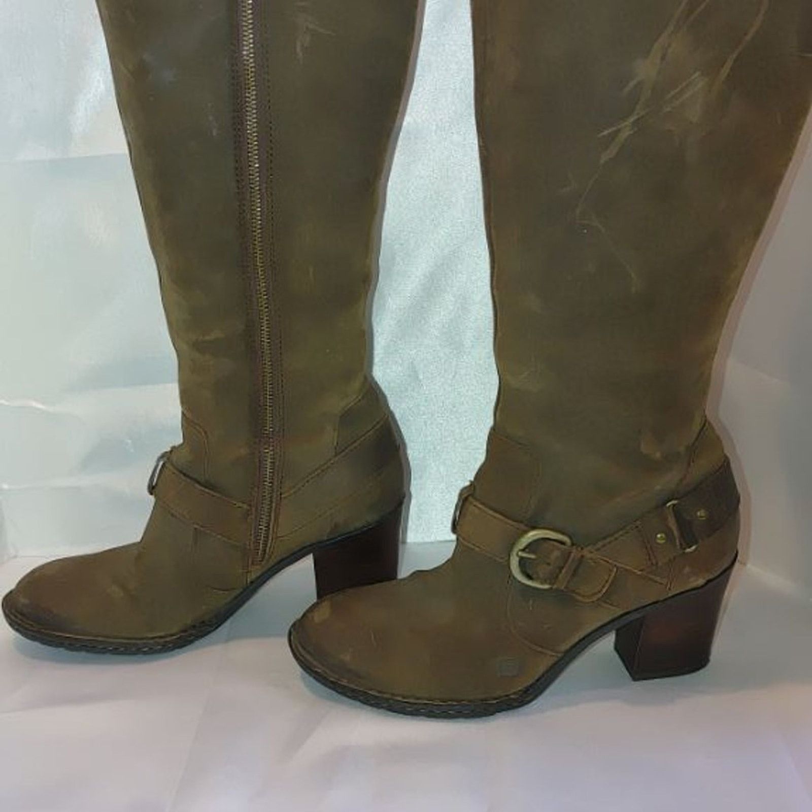 Born Born Leather Boots Size 10 Size US 10 / IT 40 - 3 Thumbnail