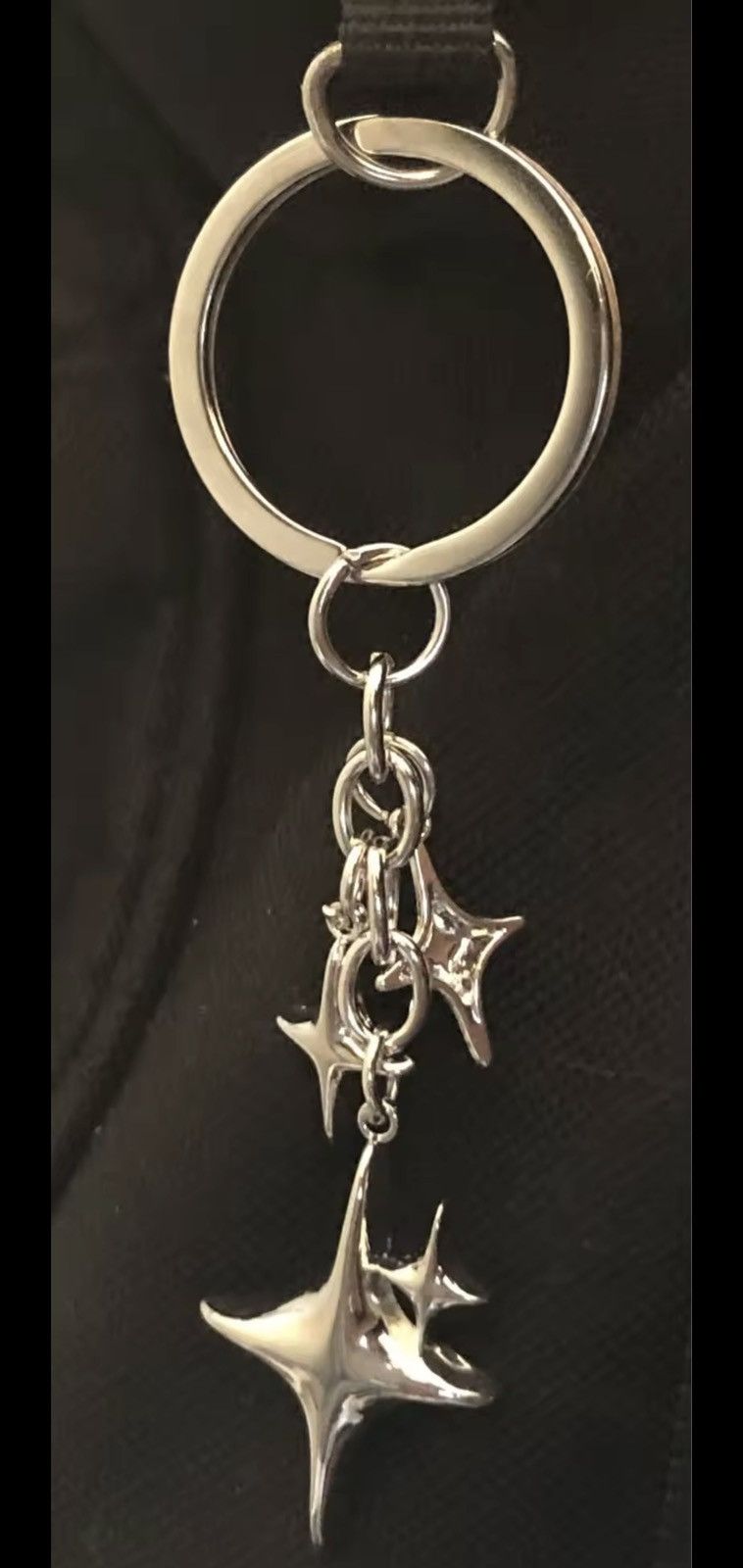 Designer Y2k keychain star moon metal Size ONE SIZE - 4 Thumbnail