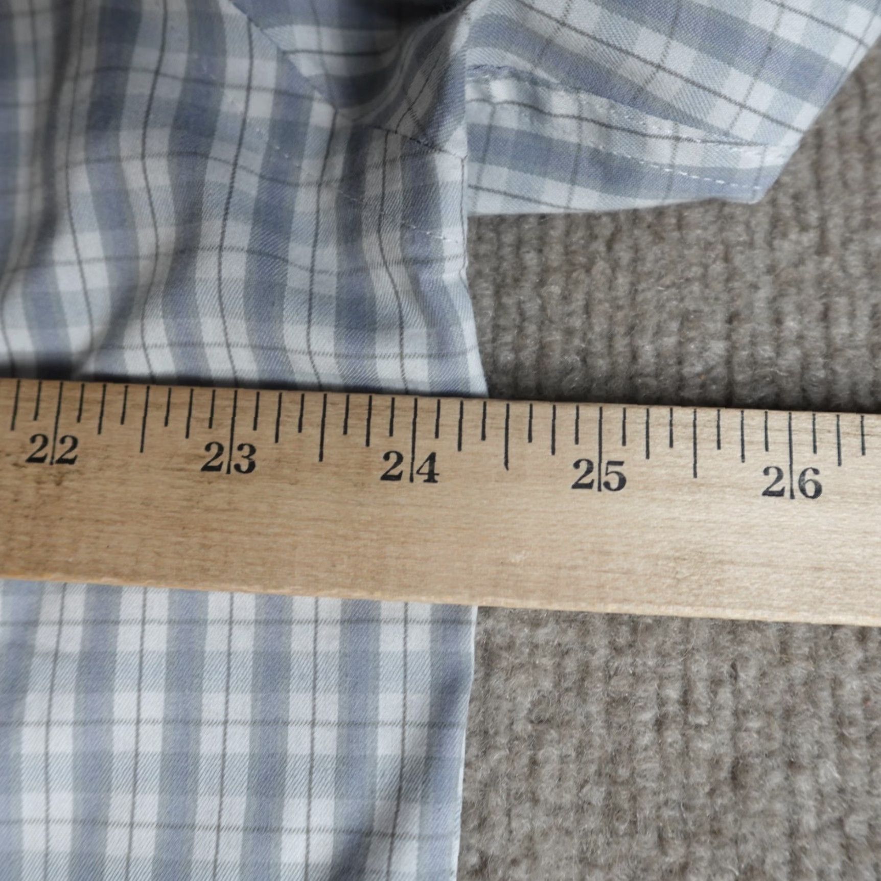Vintage Ministry of Supply Shirt 2XL Gray White Plaid Performance Shirt (2XL) Men Casual Button-Up Shirt Men Gray Plaid Pattern Long Sleeve Button-Up Shirt Size US XXL / EU 58 / 5 - 6 Thumbnail