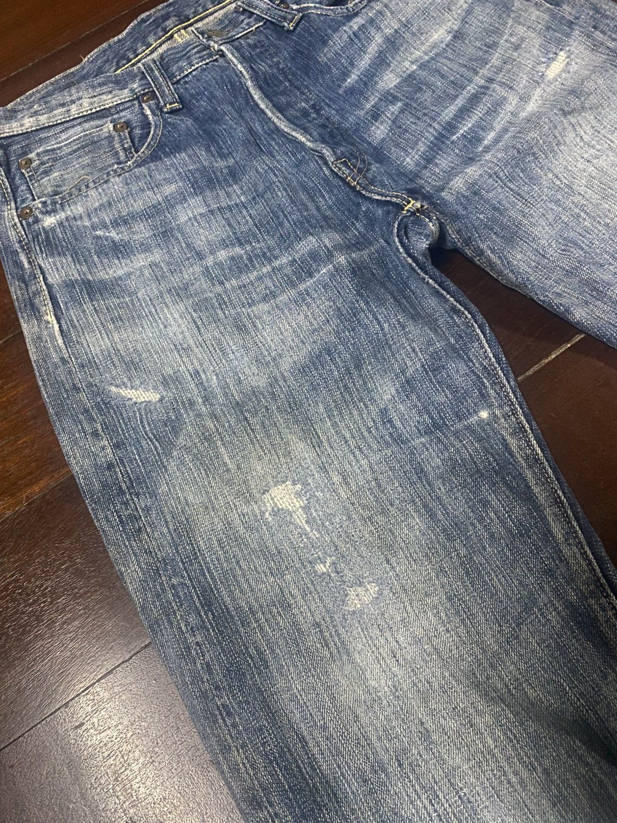 Sugar Cane vintage SUGAR CANE hawaii aloha distressed rework denim Size US 32 / EU 48 - 9 Thumbnail