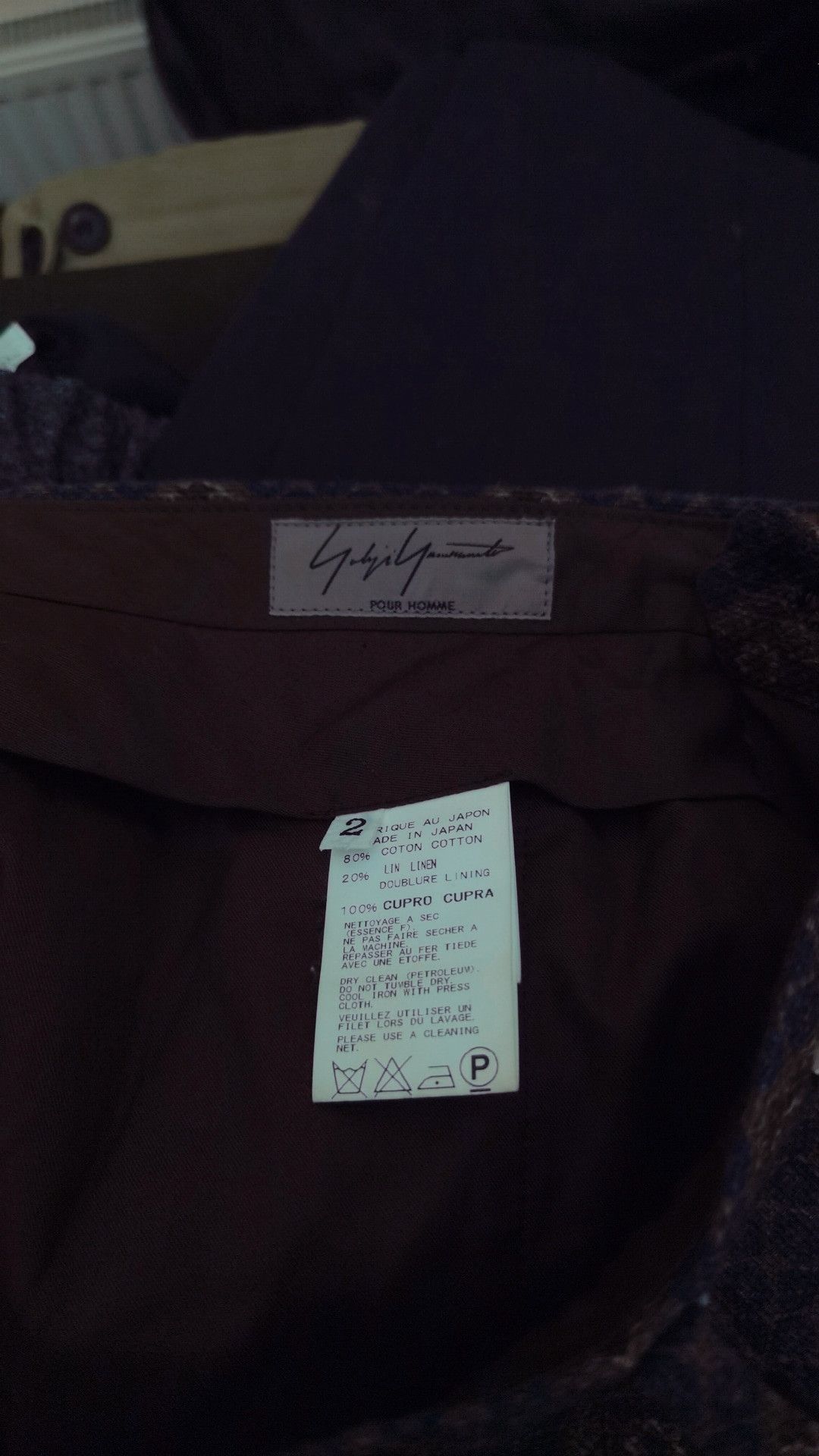 Yohji Yamamoto Yohji Yamamoto POUR HOMME Suit Made in Japan Size 40R - 5 Thumbnail