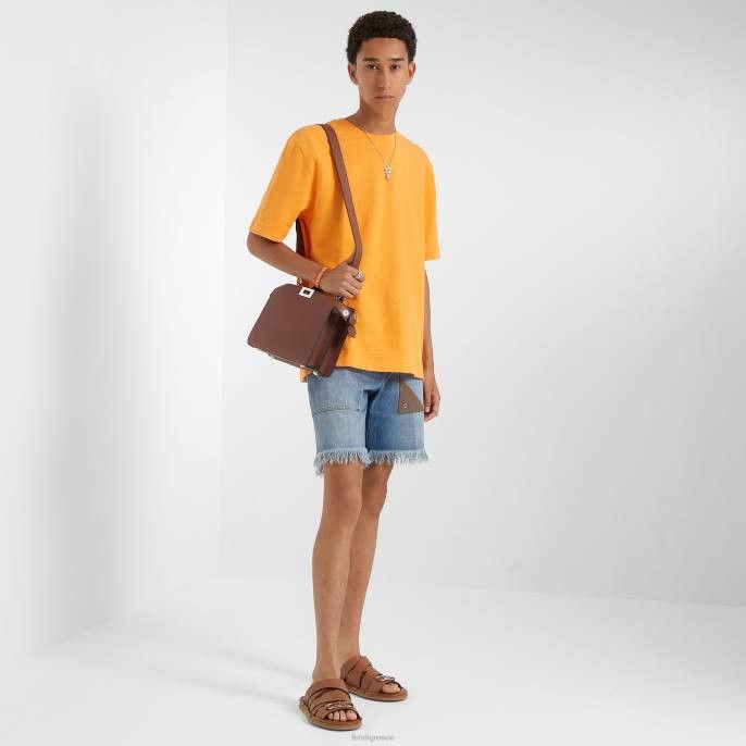 Fendi o1loc1c0824 T-Shirt in Orange Size US M / EU 48-50 / 2 - 4 Thumbnail