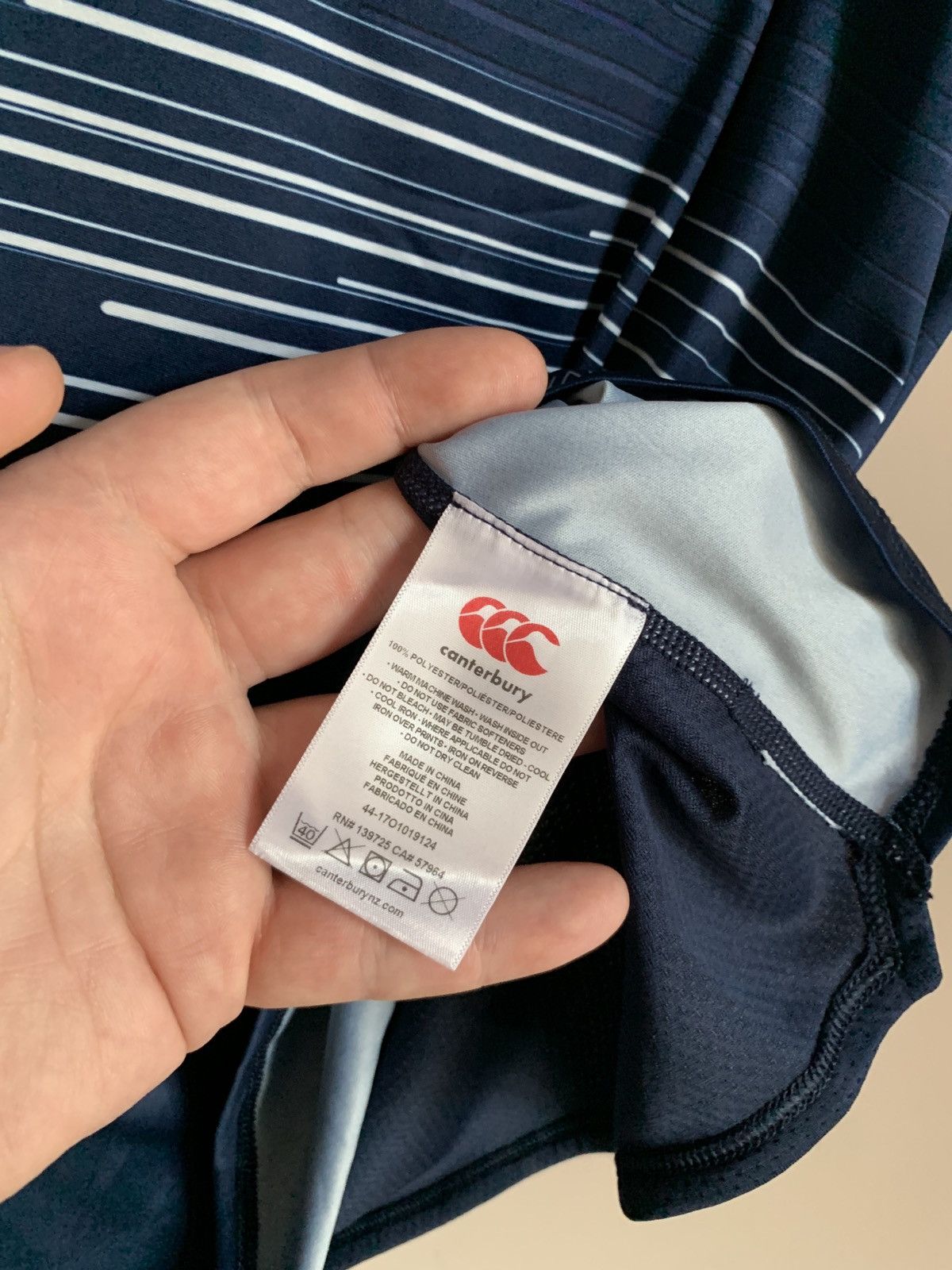 Canterbury of New Zealand British and Irish Lions 2017 Rugby Union Shirt Canterbury L Size US L / EU 52-54 / 3 - 7 Thumbnail
