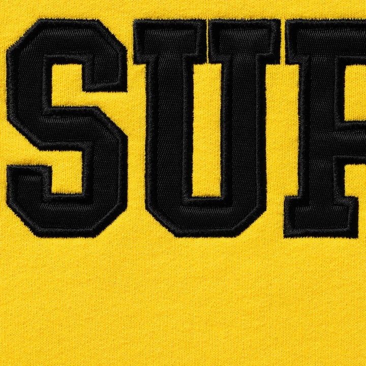 Supreme Shop Flag Half Zip Pullover Yellow Paris France