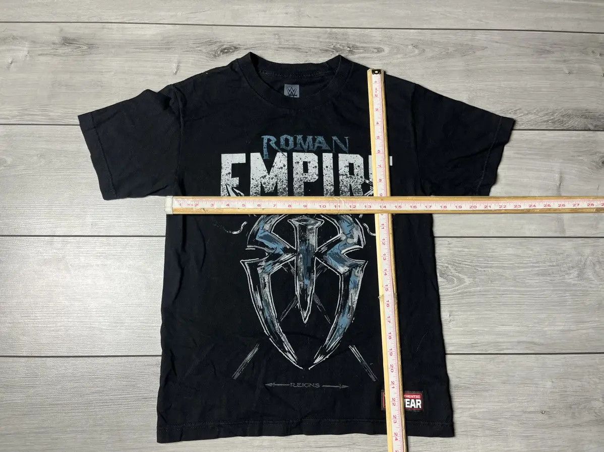 WWE Wwe Tshirt Roman Empire spare no one spear size Small Size US S / EU 44-46 / 1 - 5 Thumbnail