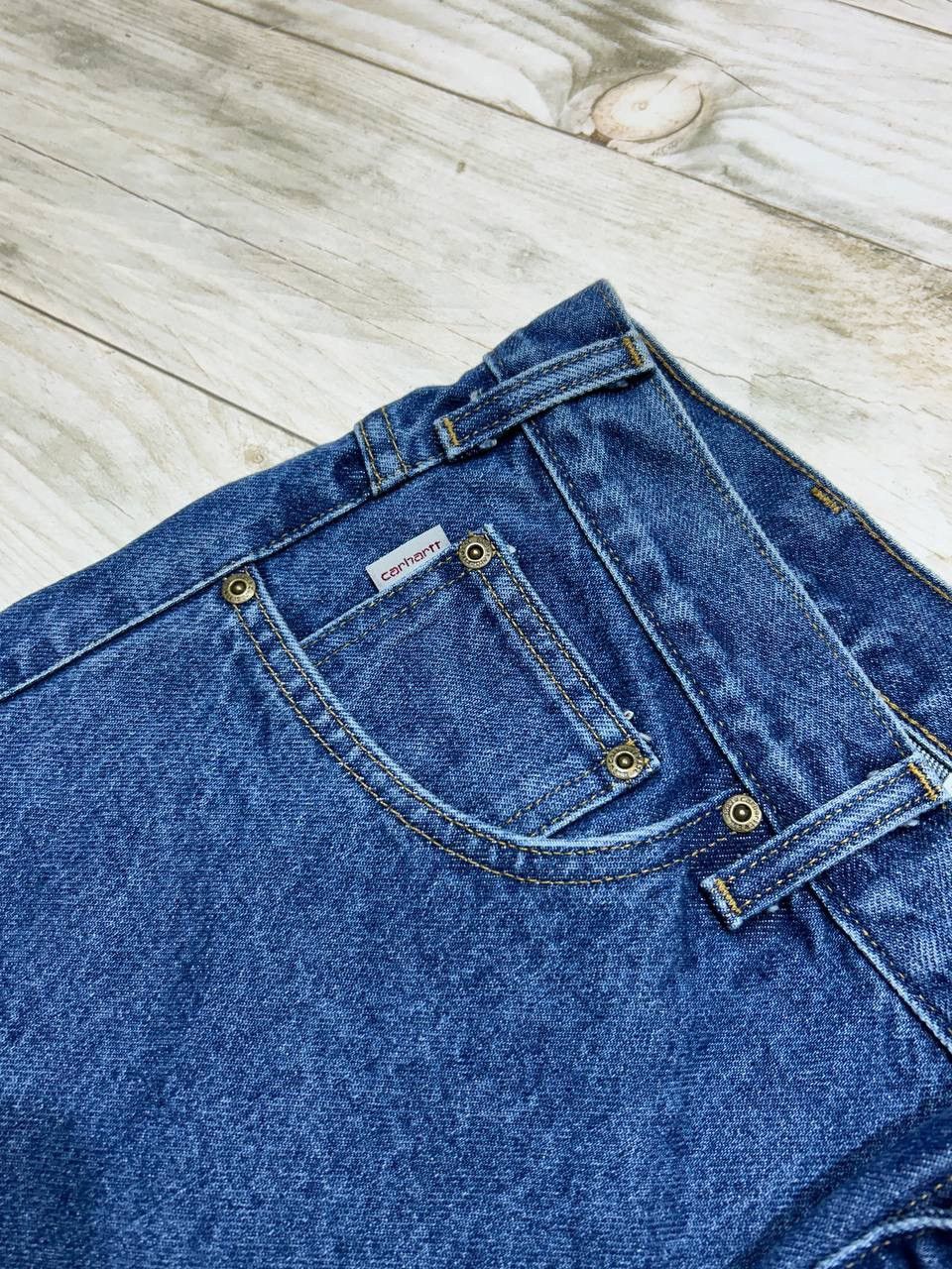 Carhartt Vintage Carhartt Relaxed Fit Denim Jeans Size 38x38 Size US 38 / EU 54 - 5 Thumbnail