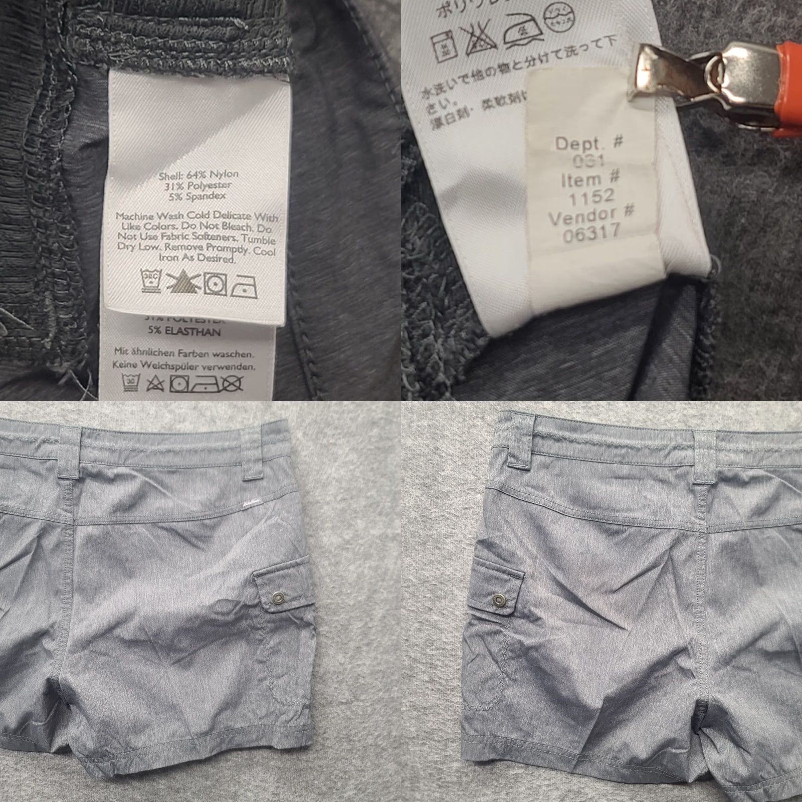 Eddie Bauer Eddie Bauer Shorts Womens 8 Travex Guide Pro Regular Cargo Hiking Outdoor Size 30" / US 8 / IT 44 - 8 Thumbnail
