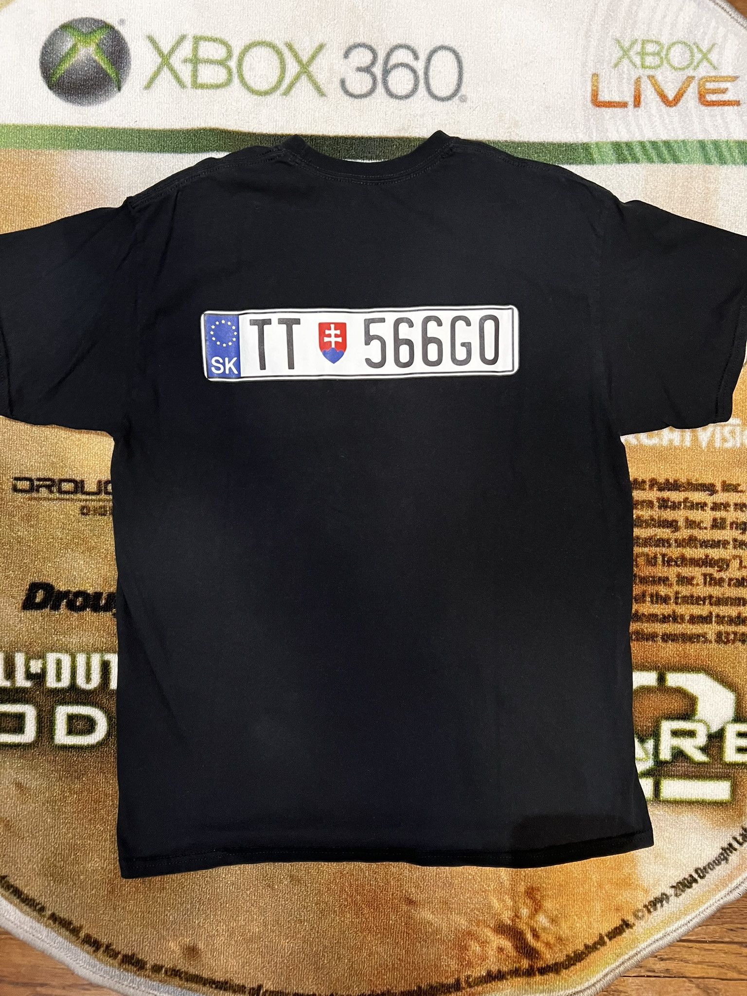 Rap Tees $not License Plate Tee Size US L / EU 52-54 / 3 - 2 Thumbnail