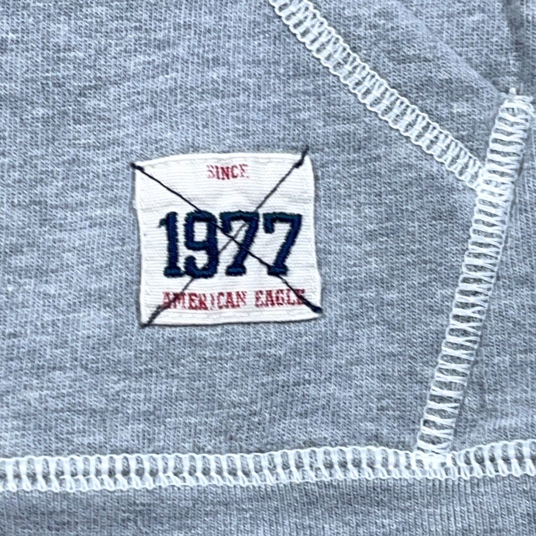 American Eagle Outfitters VINTAGE American Eagle Outfitters Hoodie Men 2XL Gray Sweatshirt AE77 Spellout Hooded Embroidered Logo Classic Sports Pullover Sweatshirt Mens Size US XXL / EU 58 / 5 - 5 Thumbnail