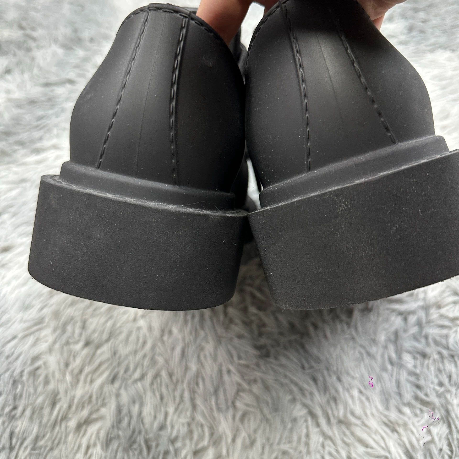 Balenciaga black balenciaga derby shoes size 44 Size US 10.5 / EU 43-44 - 3 Thumbnail