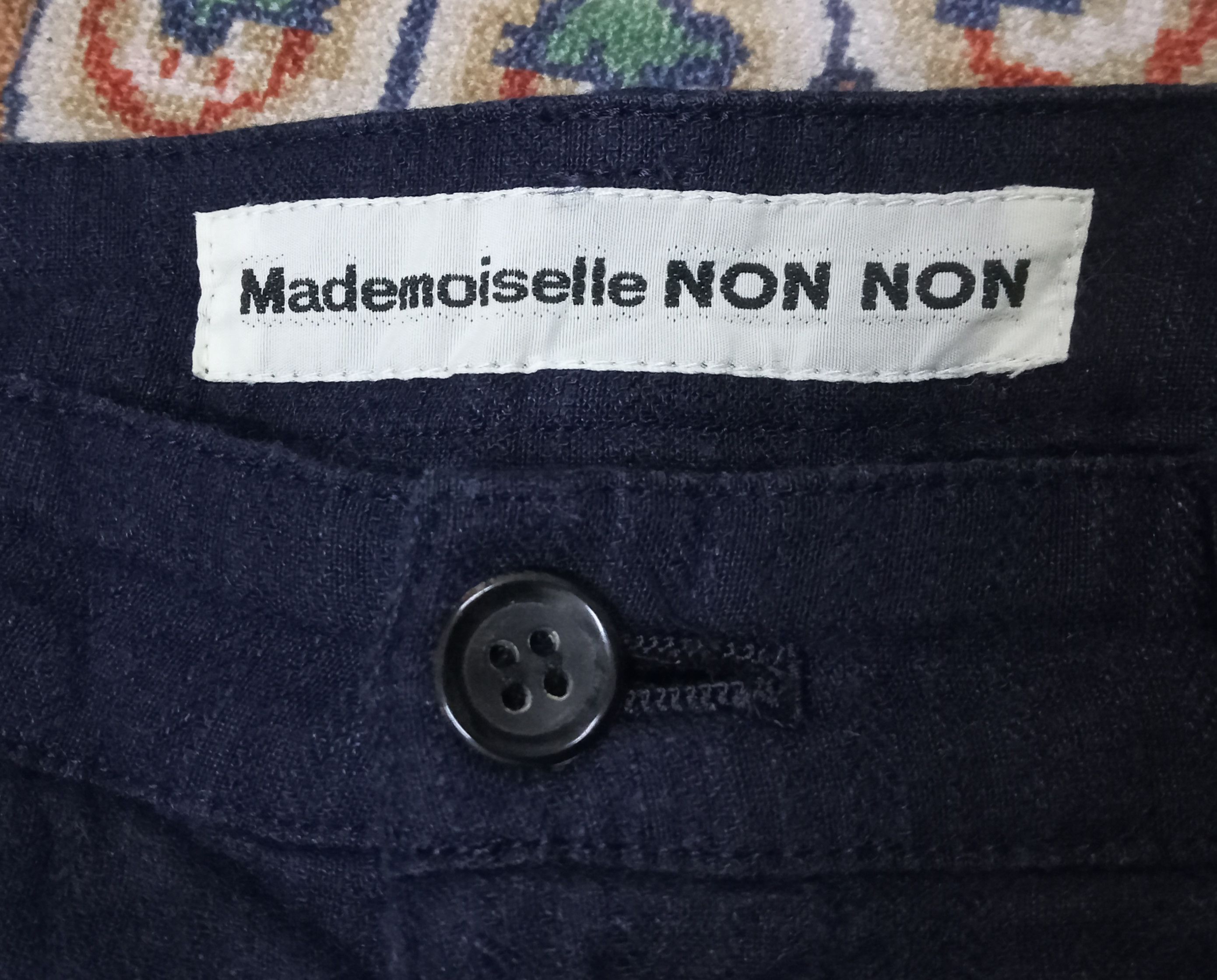 Designer × Issey Miyake × Mademoiselle Non Non Modemoiselle Non Non Loose/Baggy Numb + Rayon Pants Size US 28 / EU 44 - 3 Thumbnail