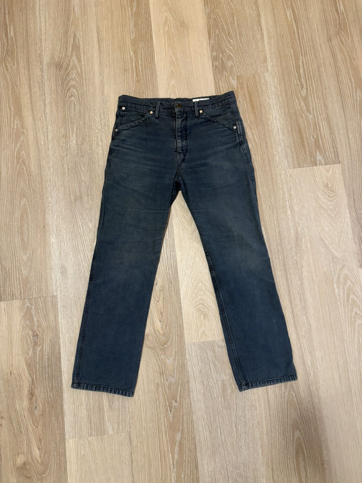 Lemaire Lemaire Denim Pants – Washed Black Size US 30 / EU 46 - 2 Thumbnail