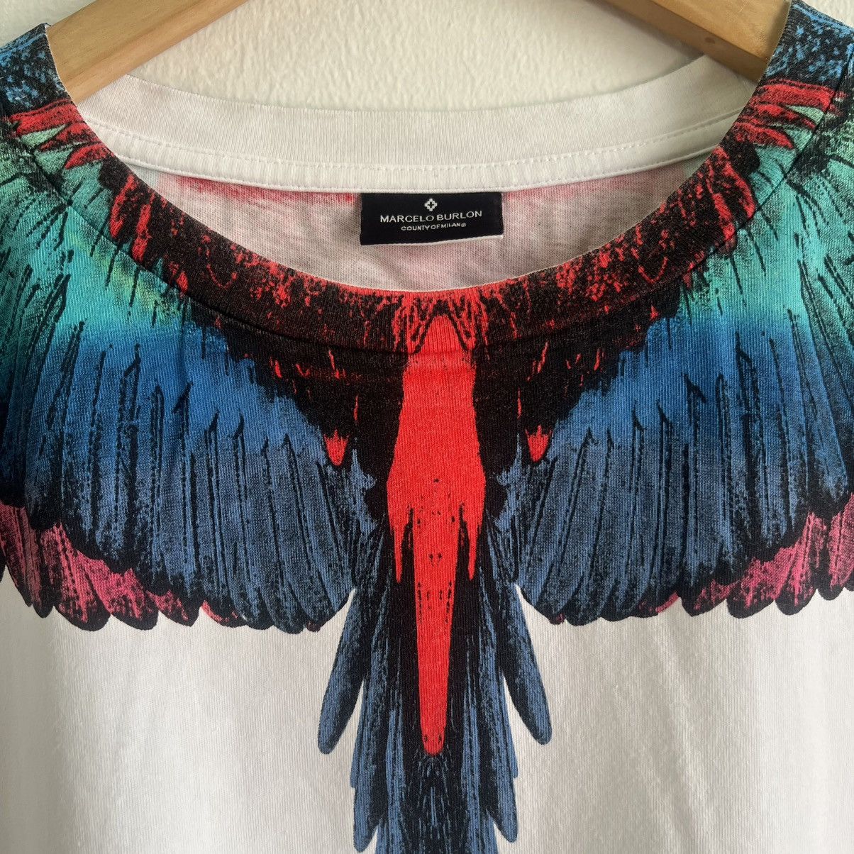 Marcelo Burlon MARCELO BURLON COUNTY OF MILAN TEE Size US M / EU 48-50 / 2 - 3 Thumbnail