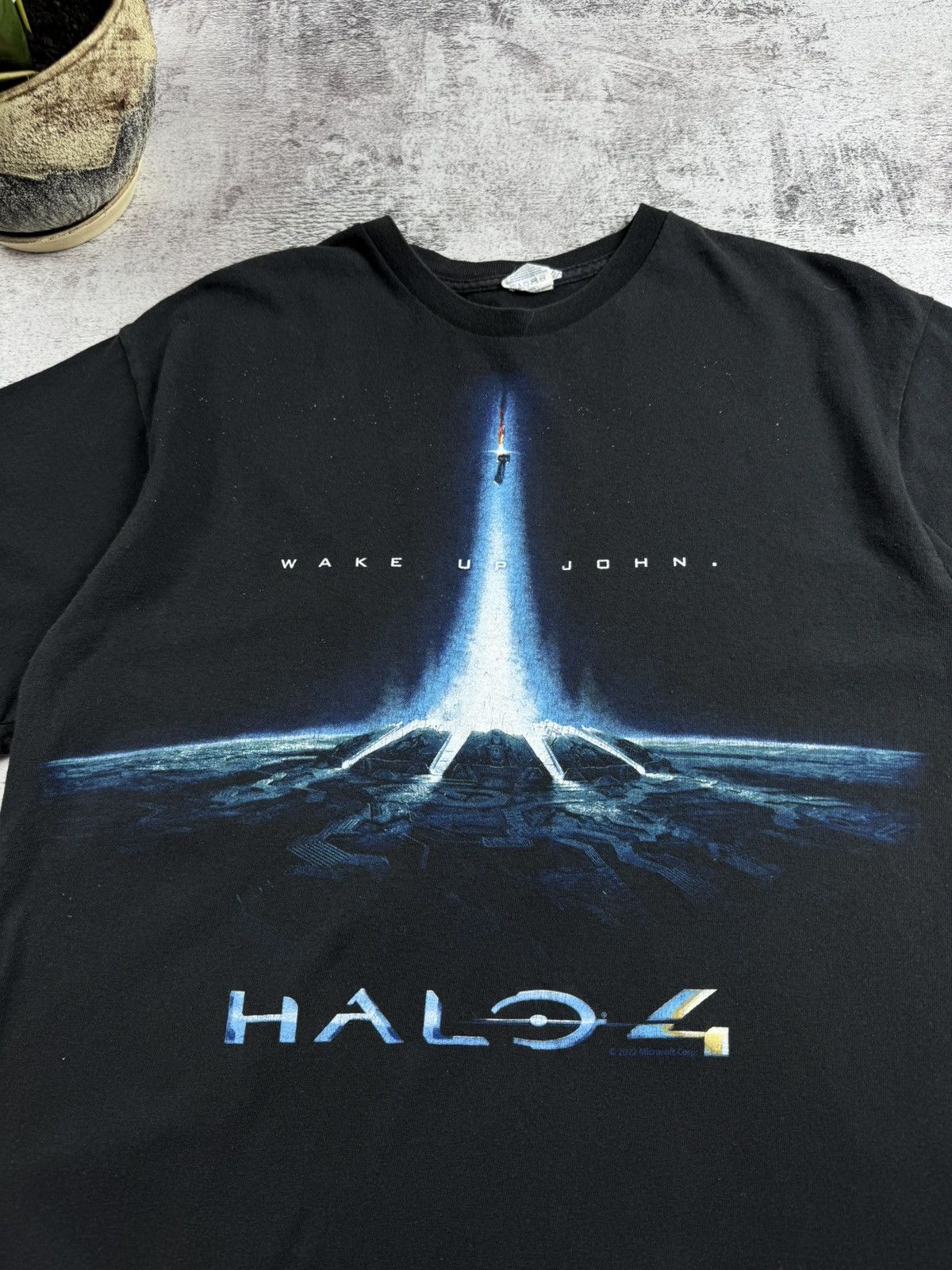 Microsoft Halo 4 Video Vintage 2012 Microsoft Game Film Movie Cartoon Merch T Shirt Tee Size US L / EU 52-54 / 3 - 5 Thumbnail
