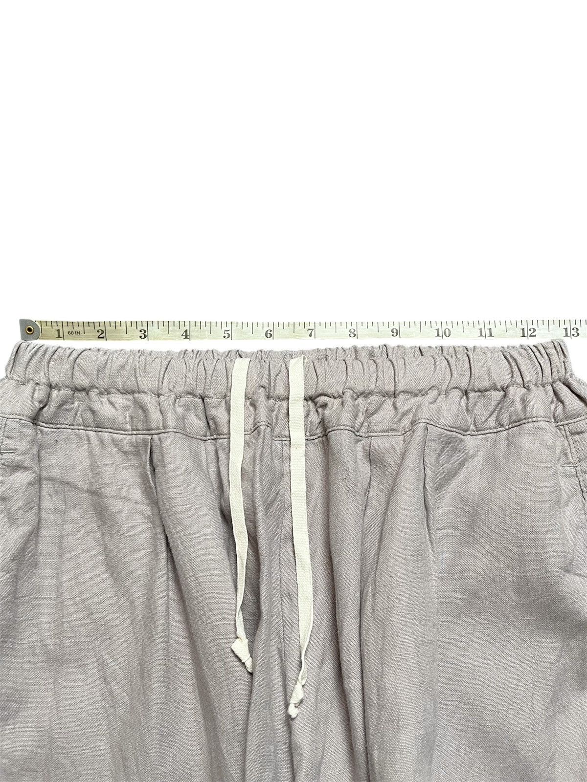 Kapital Kapital Linen 3/4 Wide Leg Pants Size US 28 / EU 44 - 5 Thumbnail