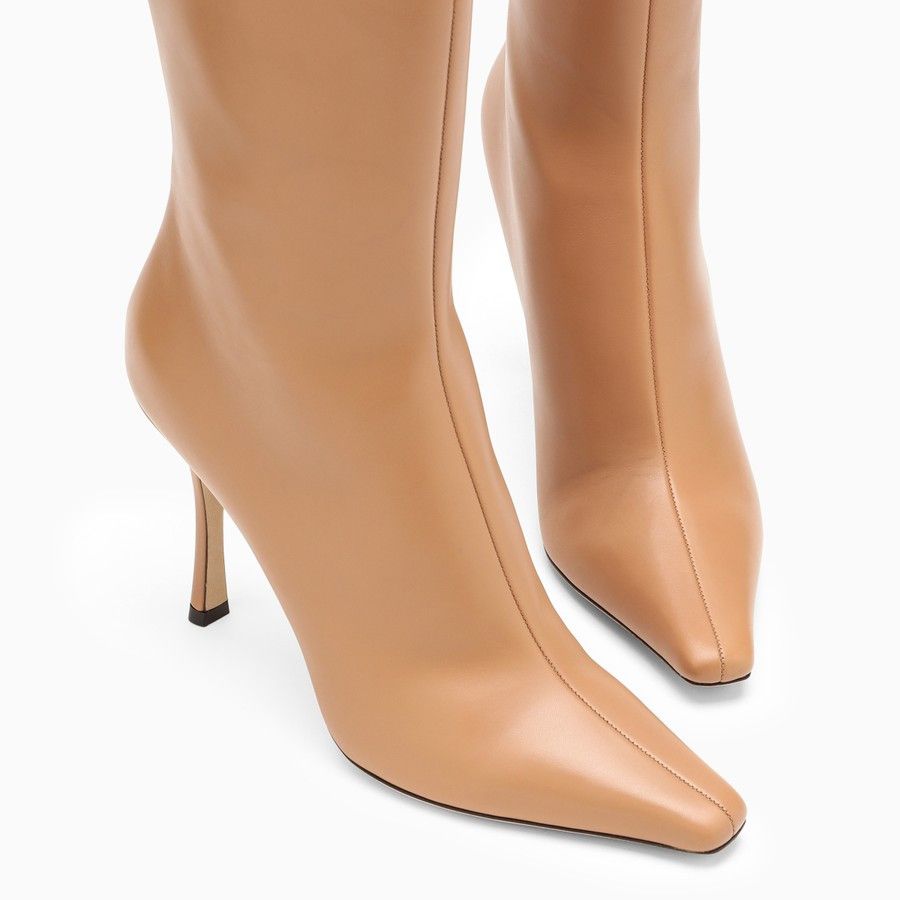 Jimmy Choo o1d2blof0824 Ankle Boots in Brown Size US 9 / IT 39 - 5 Thumbnail