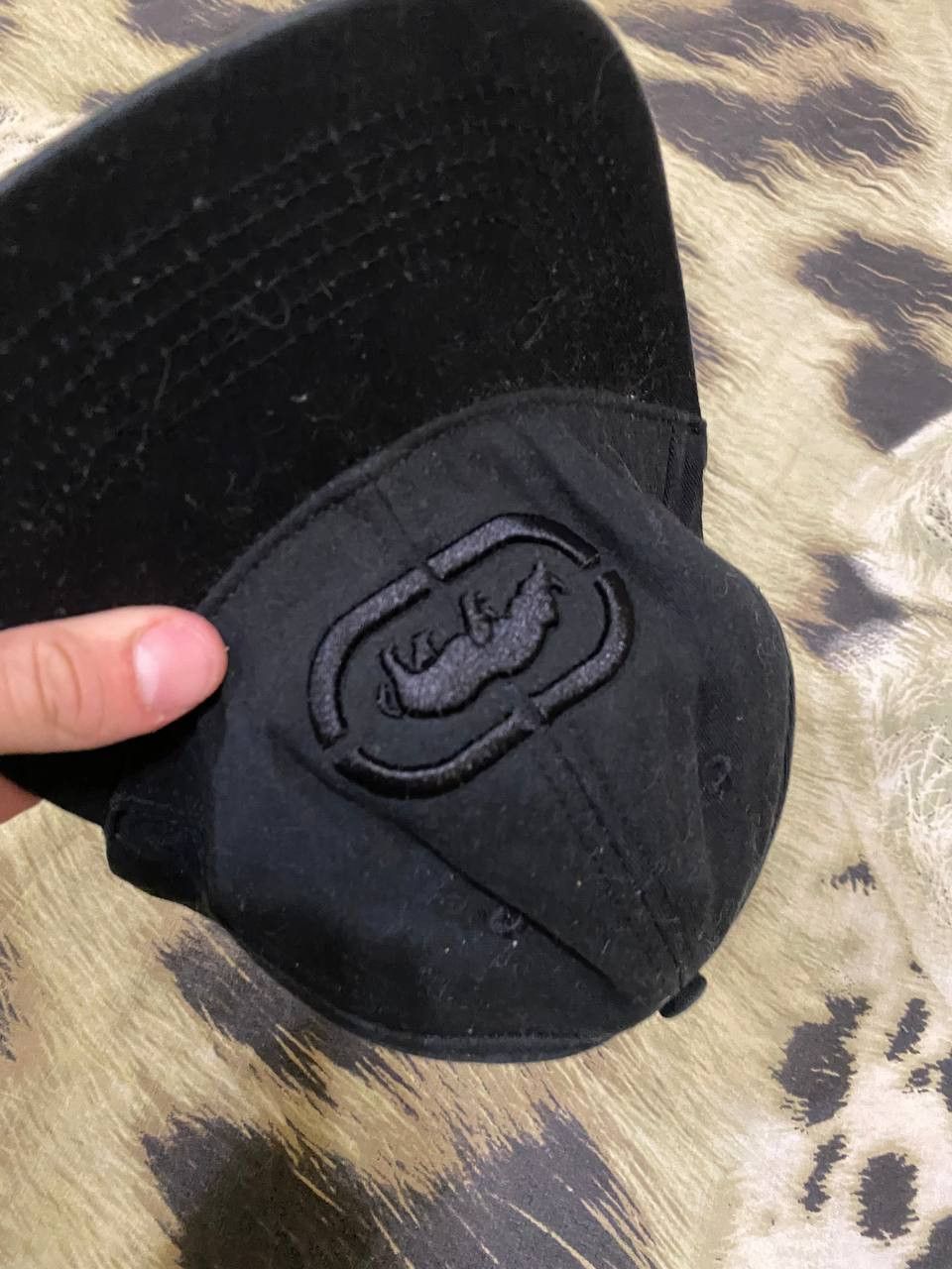 Ecko Unltd. × Vintage Ecko Unltd Hat Cap Black Embroidered Adult Size ONE SIZE - 10 Thumbnail