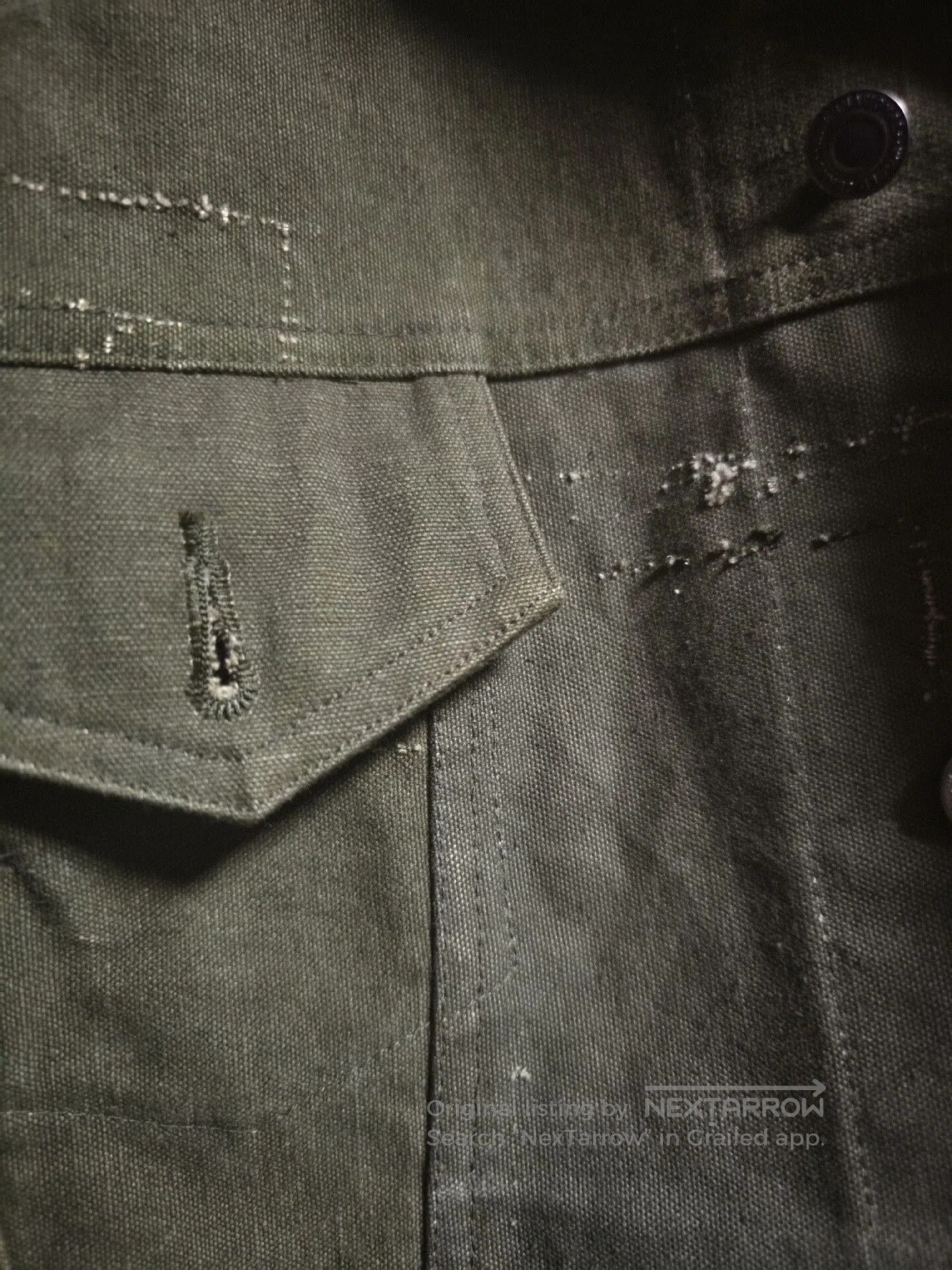 READYMADE laidback vintage military jacket remake. Size US XL / EU 56 / 4 - 5 Thumbnail